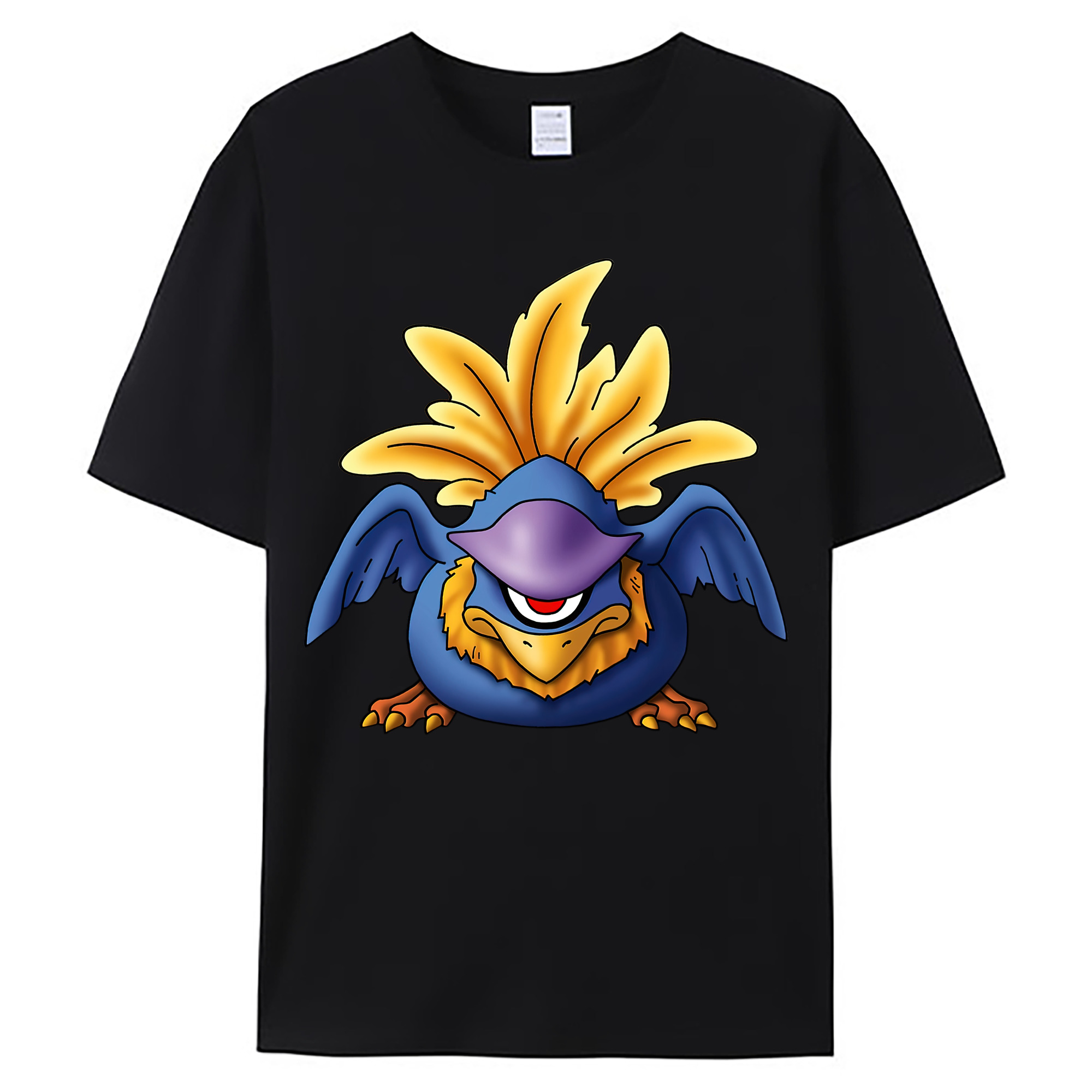 （画像用） ドラゴンクエスト Doragon Kuesuto Dragon Quest 綿100％ メンズ半袖Tシャツ｜肌触りやわらか＆通気性