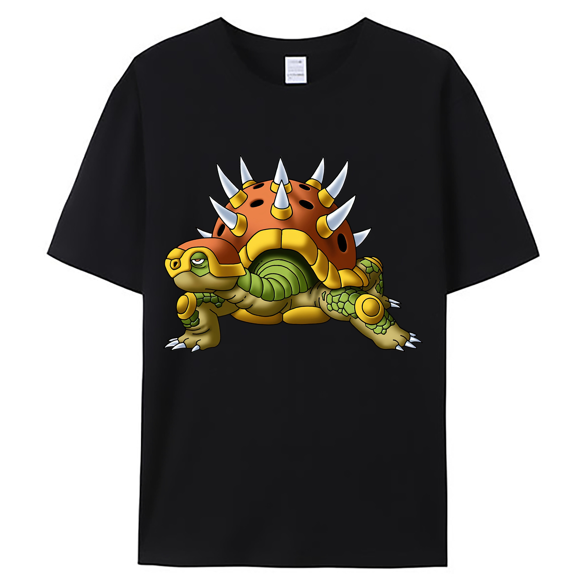 （画像用） ドラゴンクエスト Doragon Kuesuto Dragon Quest 綿100％ メンズ半袖Tシャツ｜肌触りやわらか＆通気性
