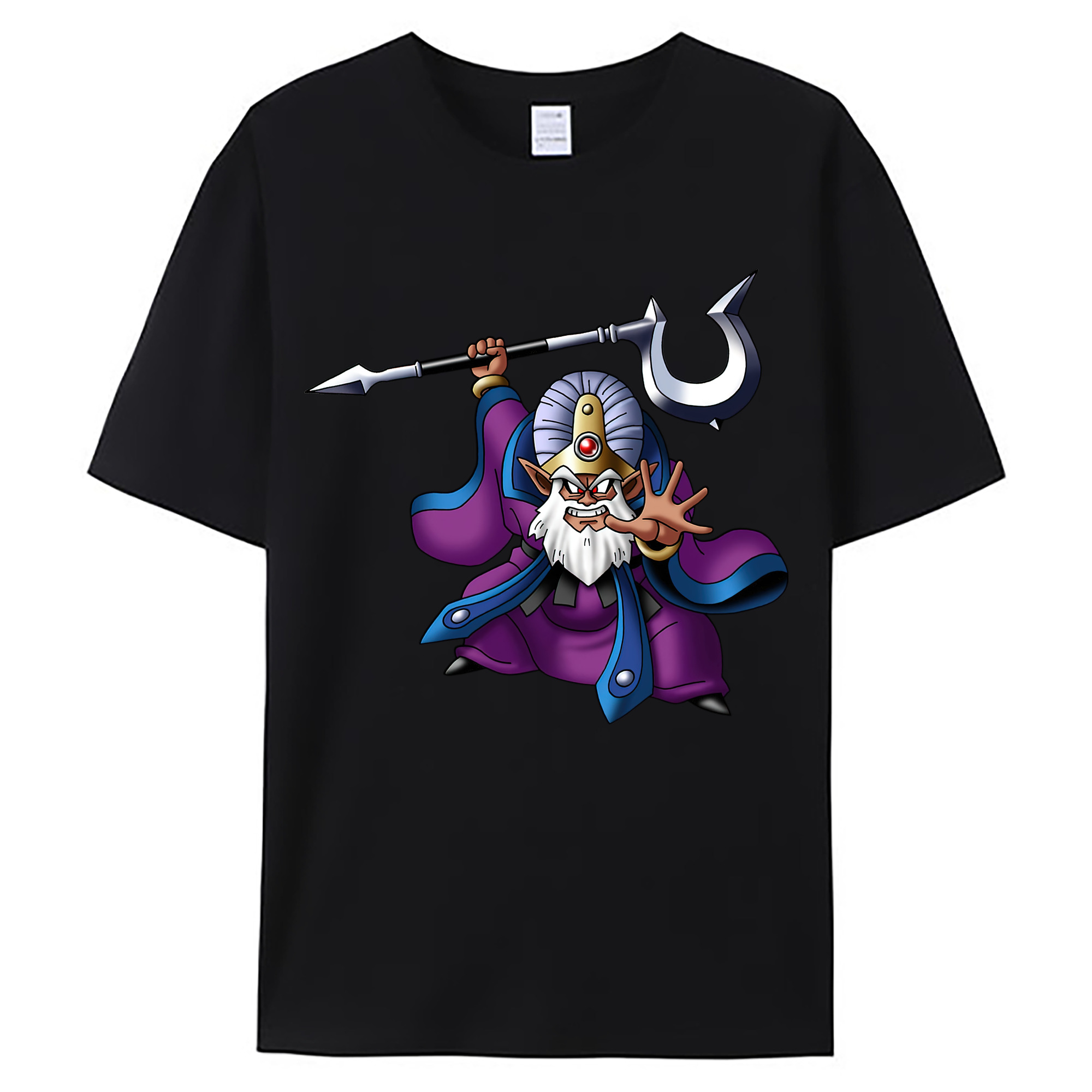 （画像用） ドラゴンクエスト Doragon Kuesuto Dragon Quest 綿100％ メンズ半袖Tシャツ｜肌触りやわらか＆通気性