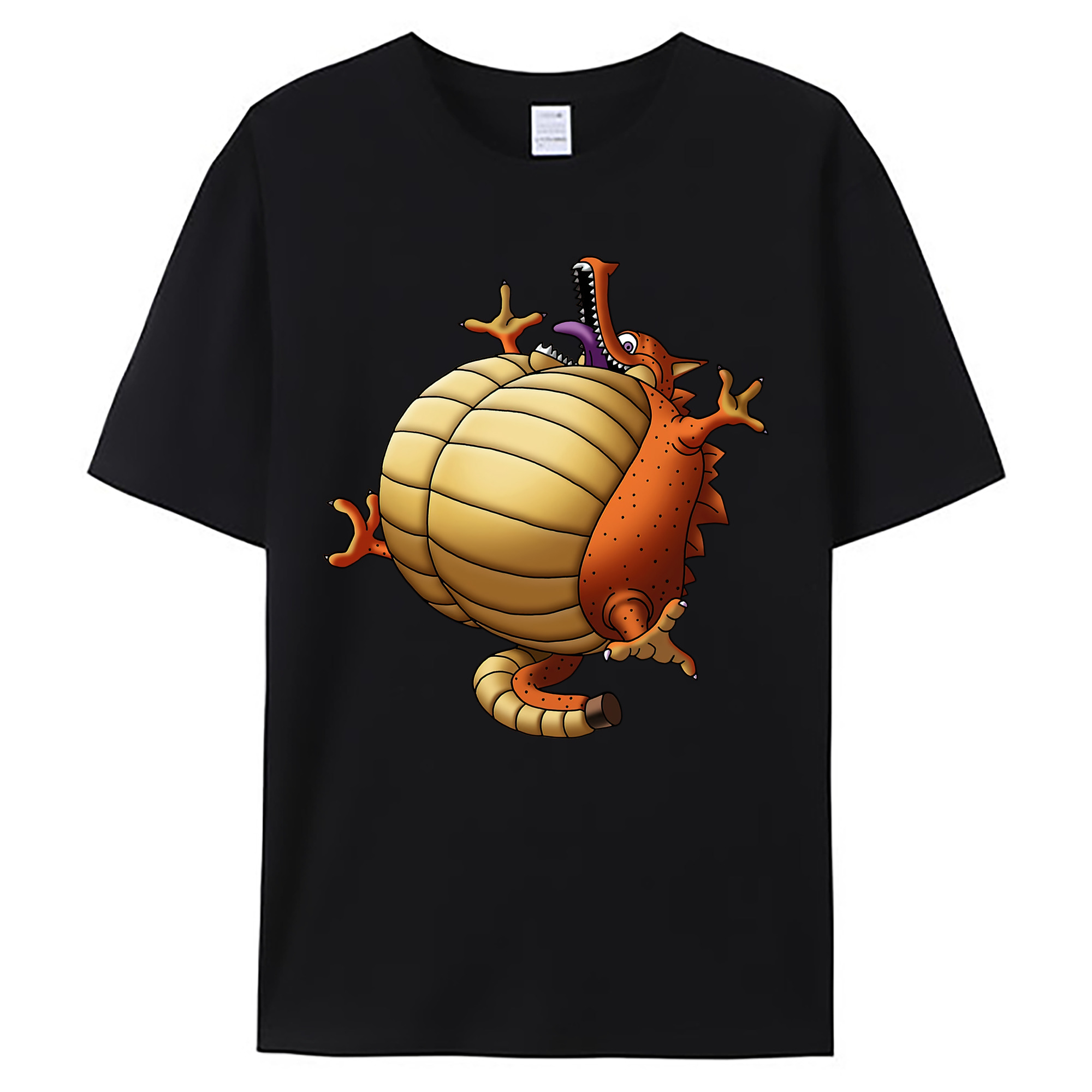 （画像用） ドラゴンクエスト Doragon Kuesuto Dragon Quest 綿100％ メンズ半袖Tシャツ｜肌触りやわらか＆通気性