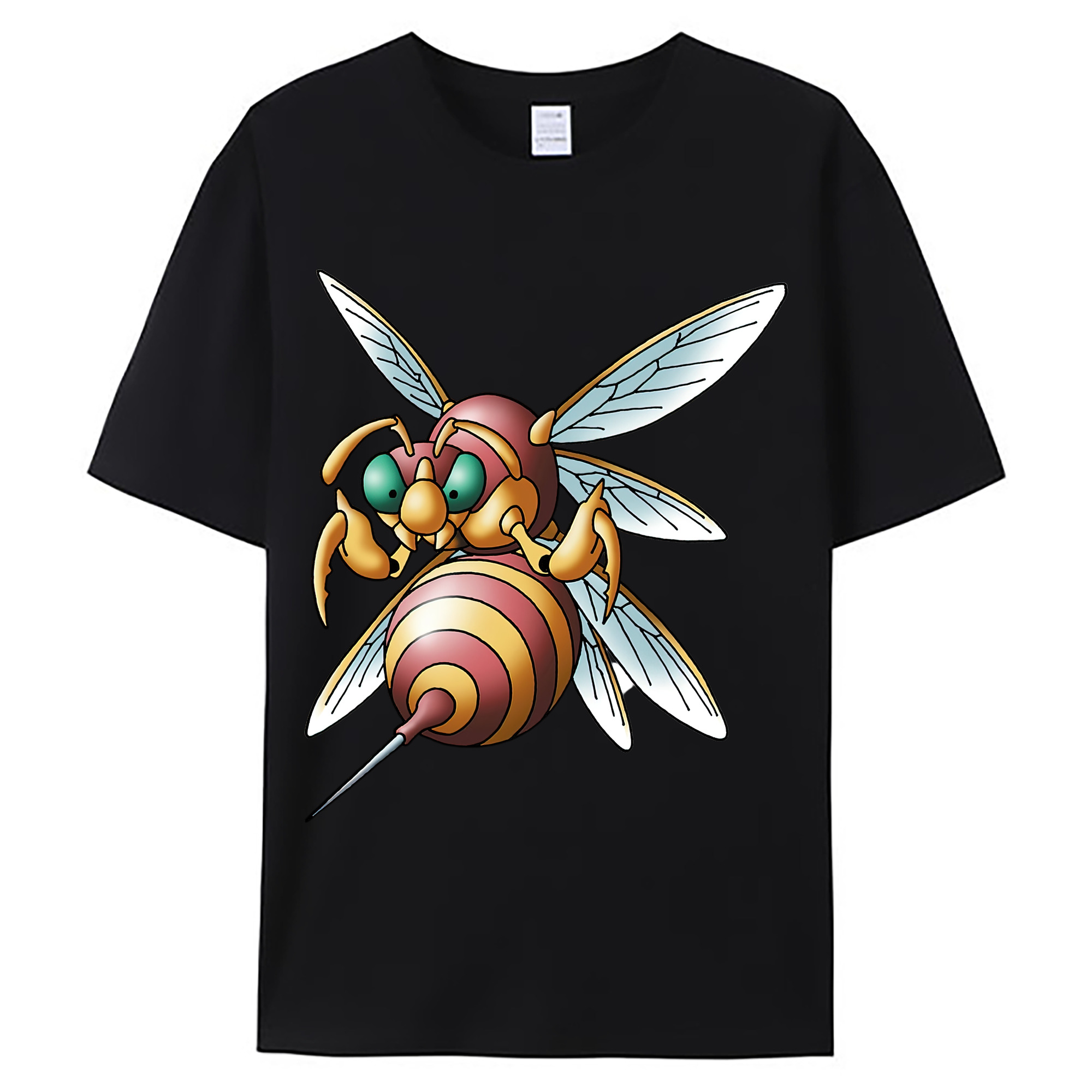 （画像用） ドラゴンクエスト Doragon Kuesuto Dragon Quest 綿100％ メンズ半袖Tシャツ｜肌触りやわらか＆通気性