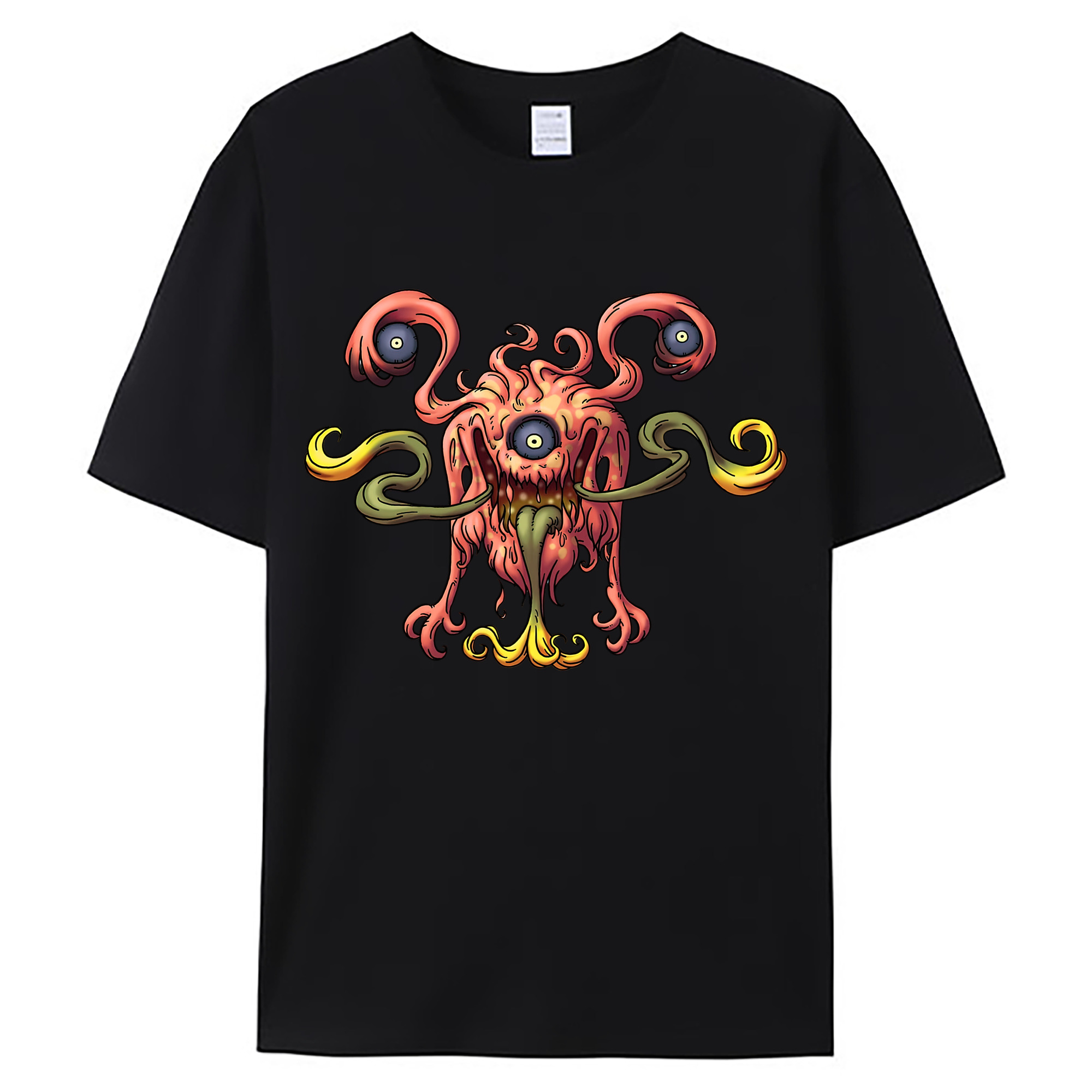（画像用） ドラゴンクエスト Doragon Kuesuto Dragon Quest 綿100％ メンズ半袖Tシャツ｜肌触りやわらか＆通気性