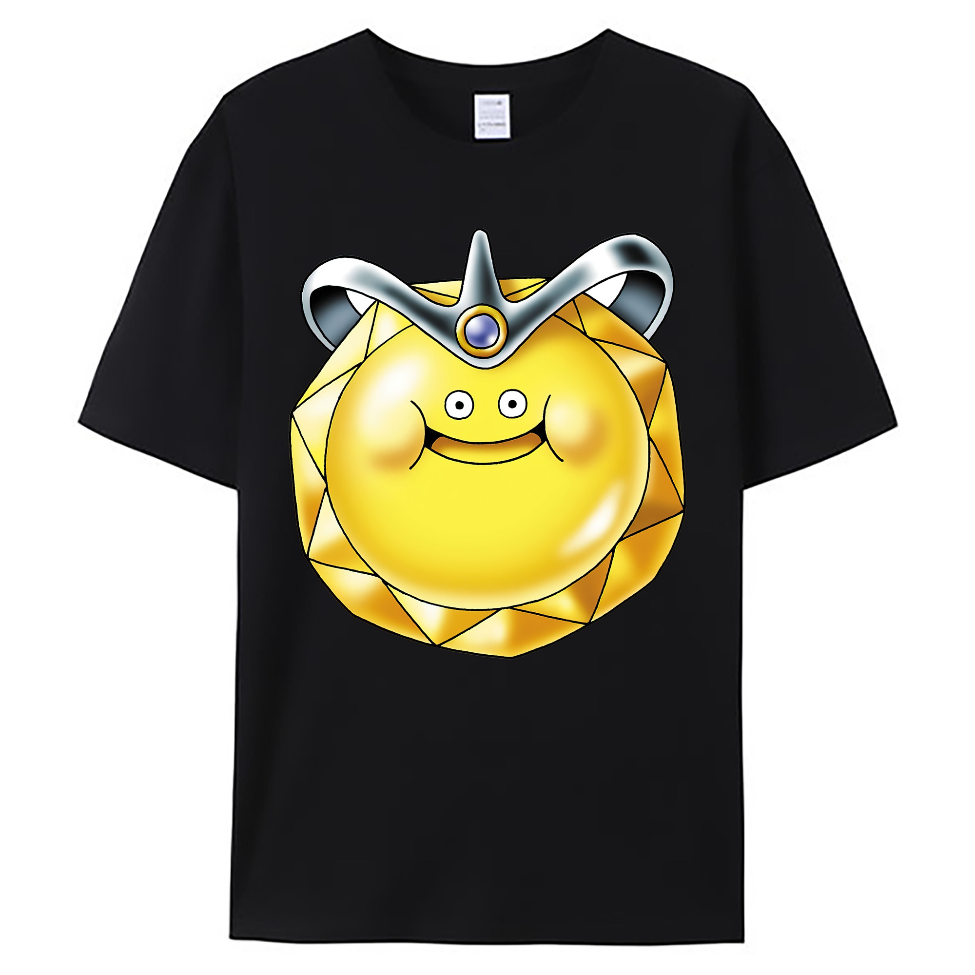 （画像用） ドラゴンクエスト Doragon Kuesuto Dragon Quest 綿100％ メンズ半袖Tシャツ｜肌触りやわらか＆通気性