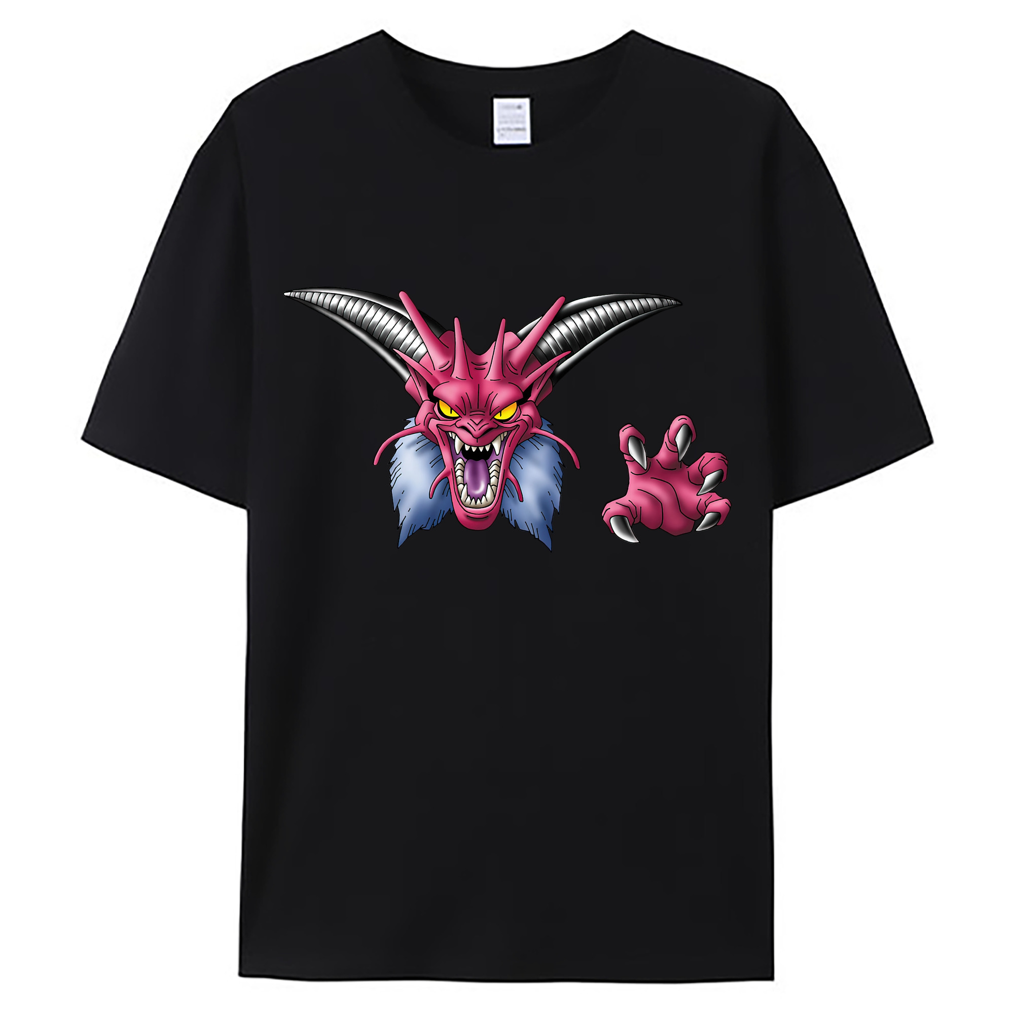 （画像用） ドラゴンクエスト Doragon Kuesuto Dragon Quest 綿100％ メンズ半袖Tシャツ｜肌触りやわらか＆通気性