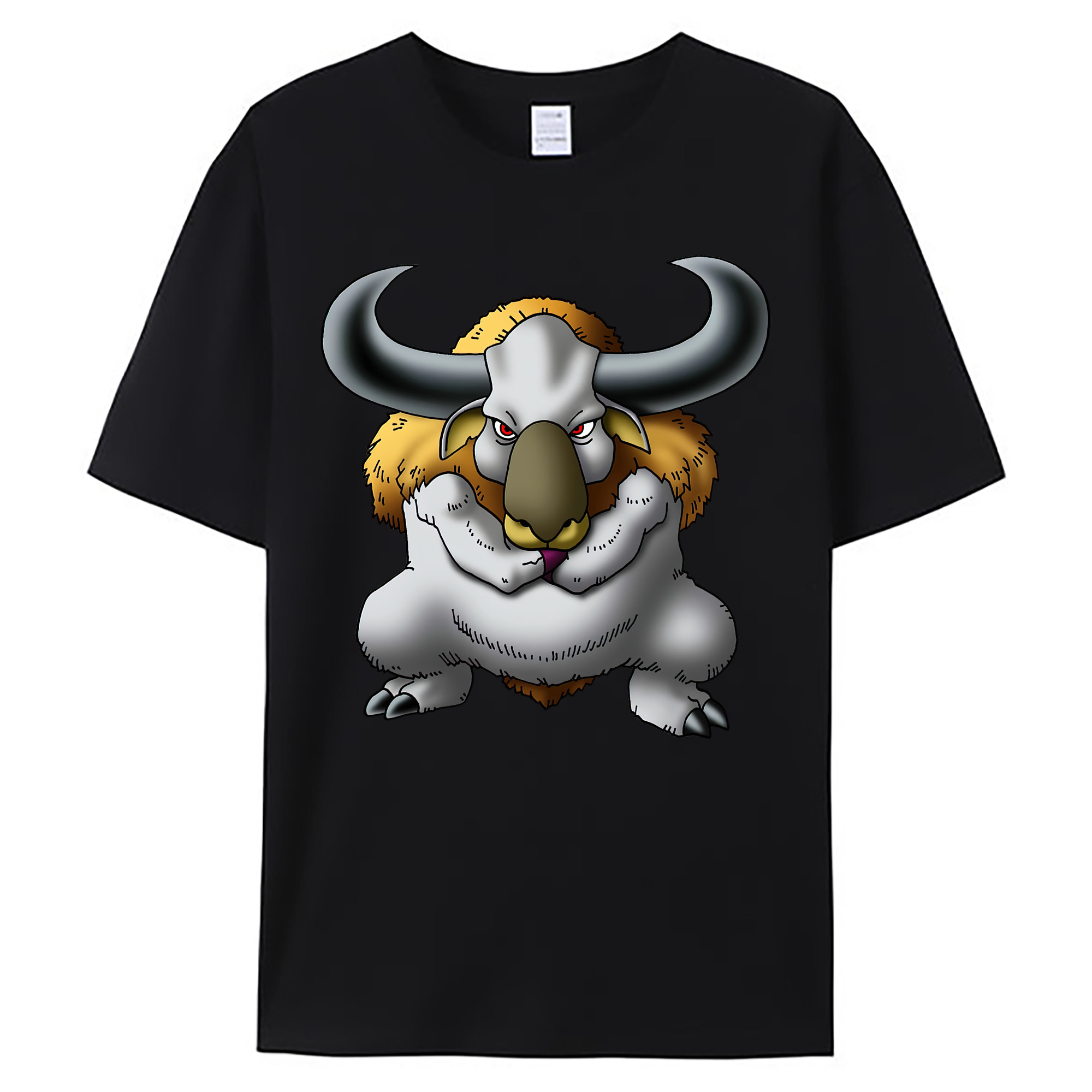 （画像用） ドラゴンクエスト Doragon Kuesuto Dragon Quest 綿100％ メンズ半袖Tシャツ｜肌触りやわらか＆通気性