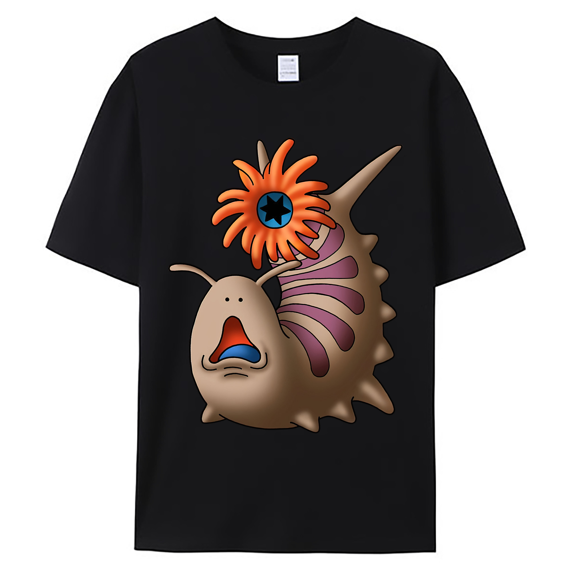 （画像用） ドラゴンクエスト Doragon Kuesuto Dragon Quest 綿100％ メンズ半袖Tシャツ｜肌触りやわらか＆通気性