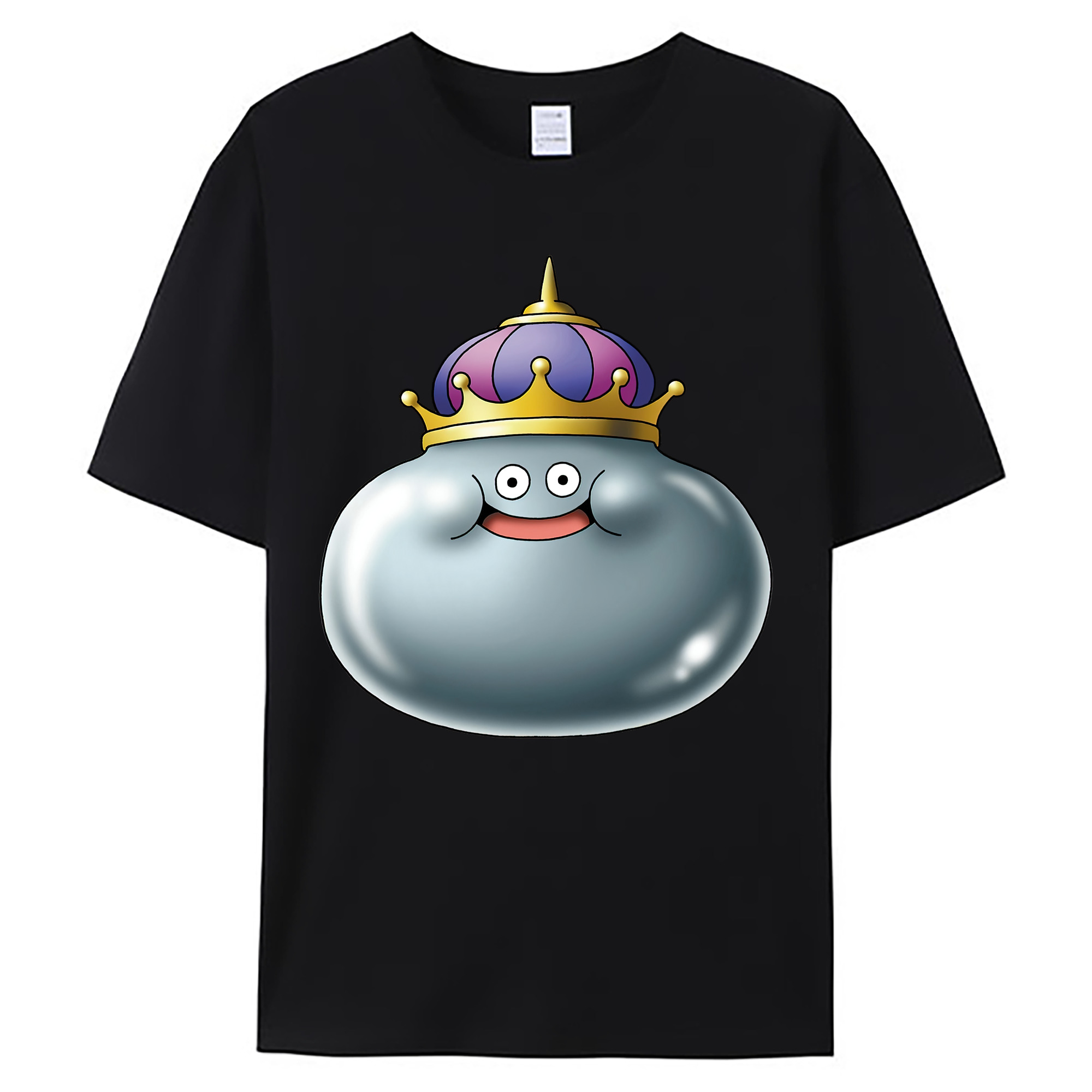 （画像用） ドラゴンクエスト Doragon Kuesuto Dragon Quest 綿100％ メンズ半袖Tシャツ｜肌触りやわらか＆通気性