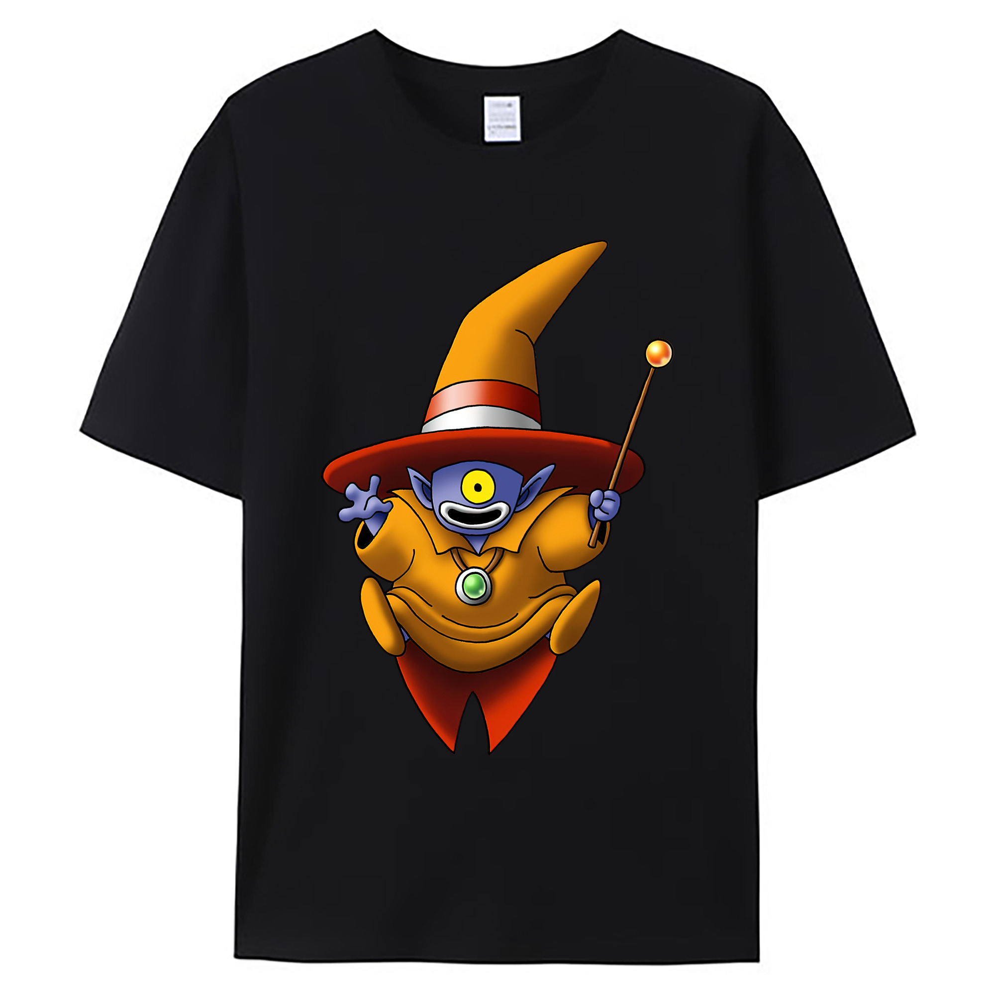 （画像用） ドラゴンクエスト Doragon Kuesuto Dragon Quest 綿100％ メンズ半袖Tシャツ｜肌触りやわらか＆通気性