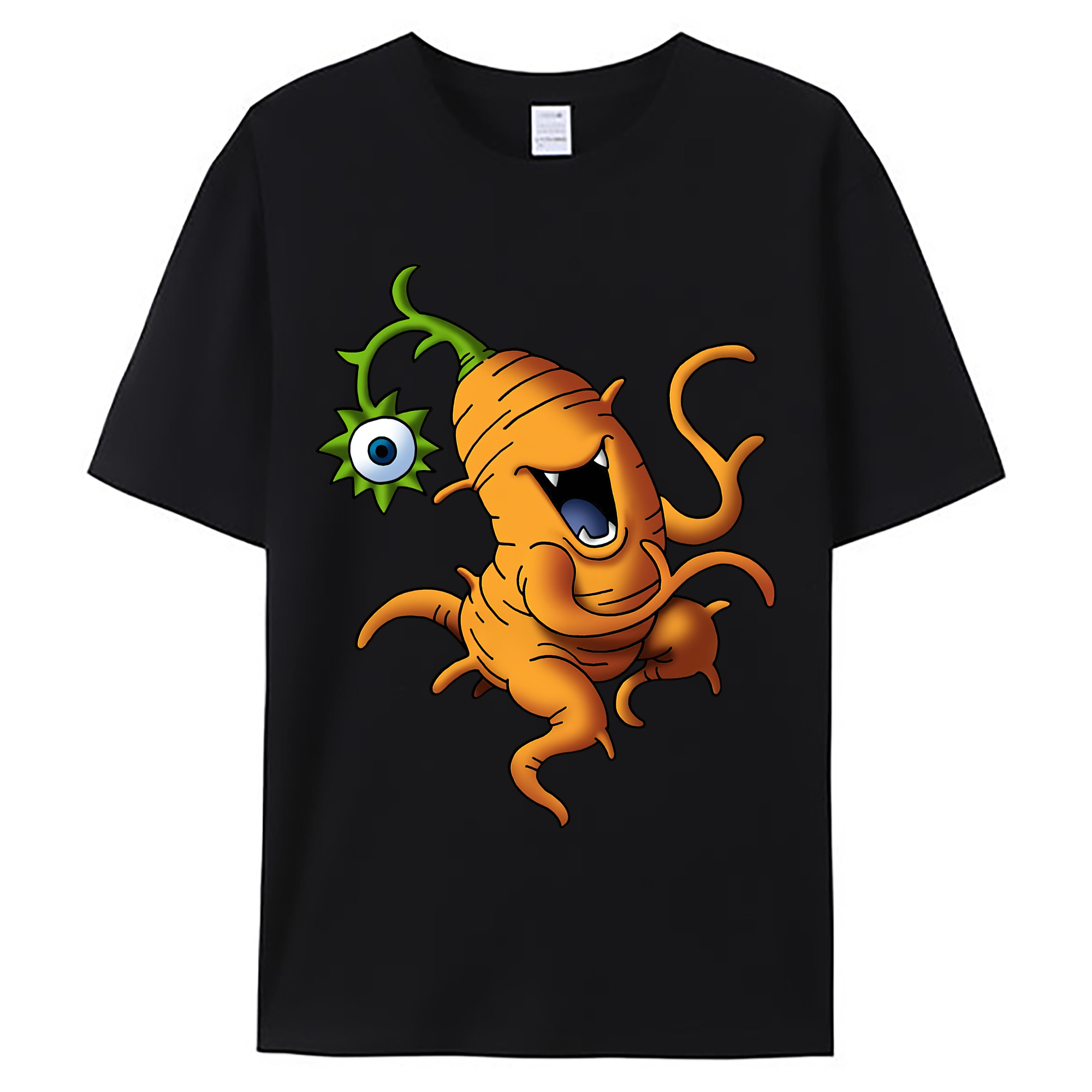 （画像用） ドラゴンクエスト Doragon Kuesuto Dragon Quest 綿100％ メンズ半袖Tシャツ｜肌触りやわらか＆通気性