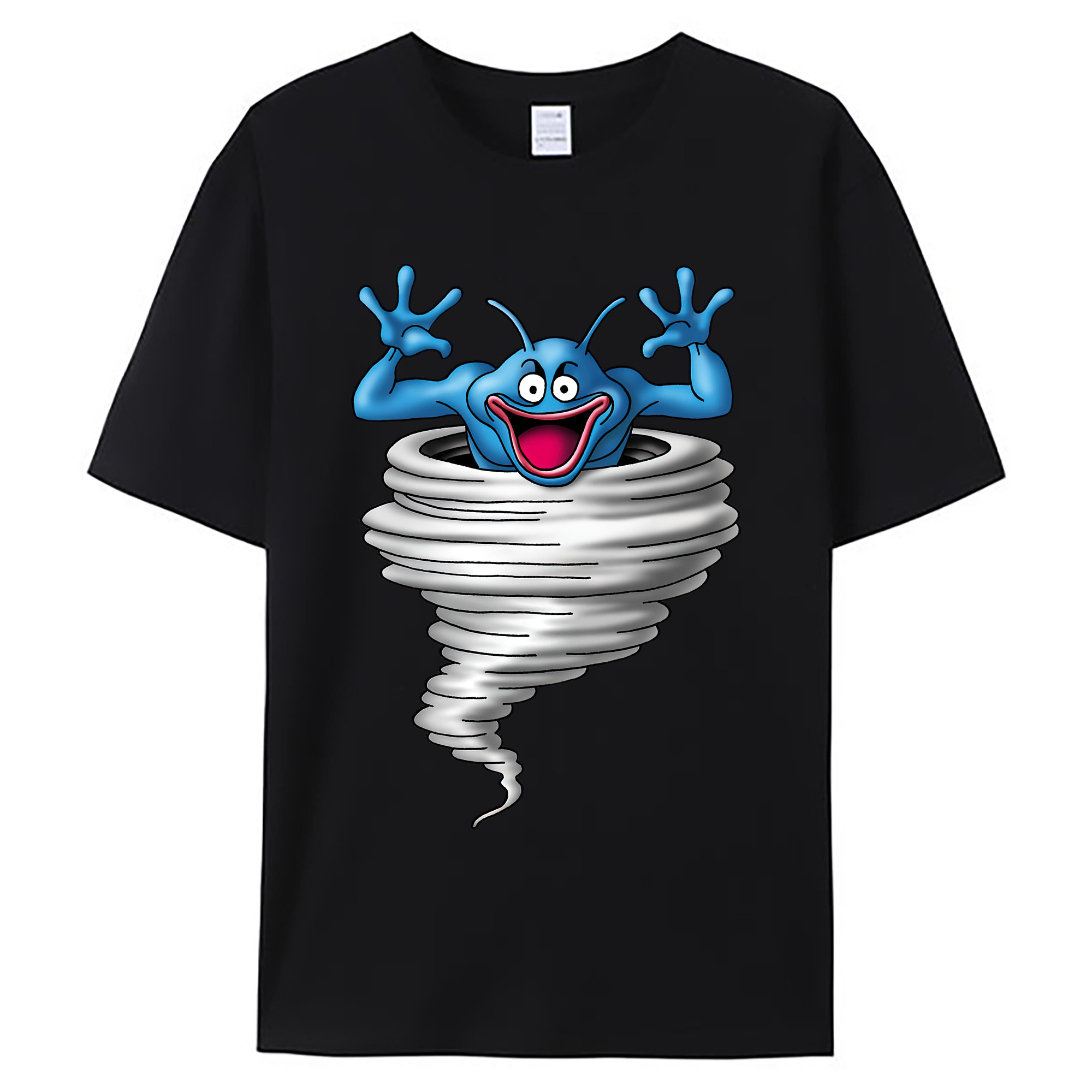 （画像用） ドラゴンクエスト Doragon Kuesuto Dragon Quest 綿100％ メンズ半袖Tシャツ｜肌触りやわらか＆通気性