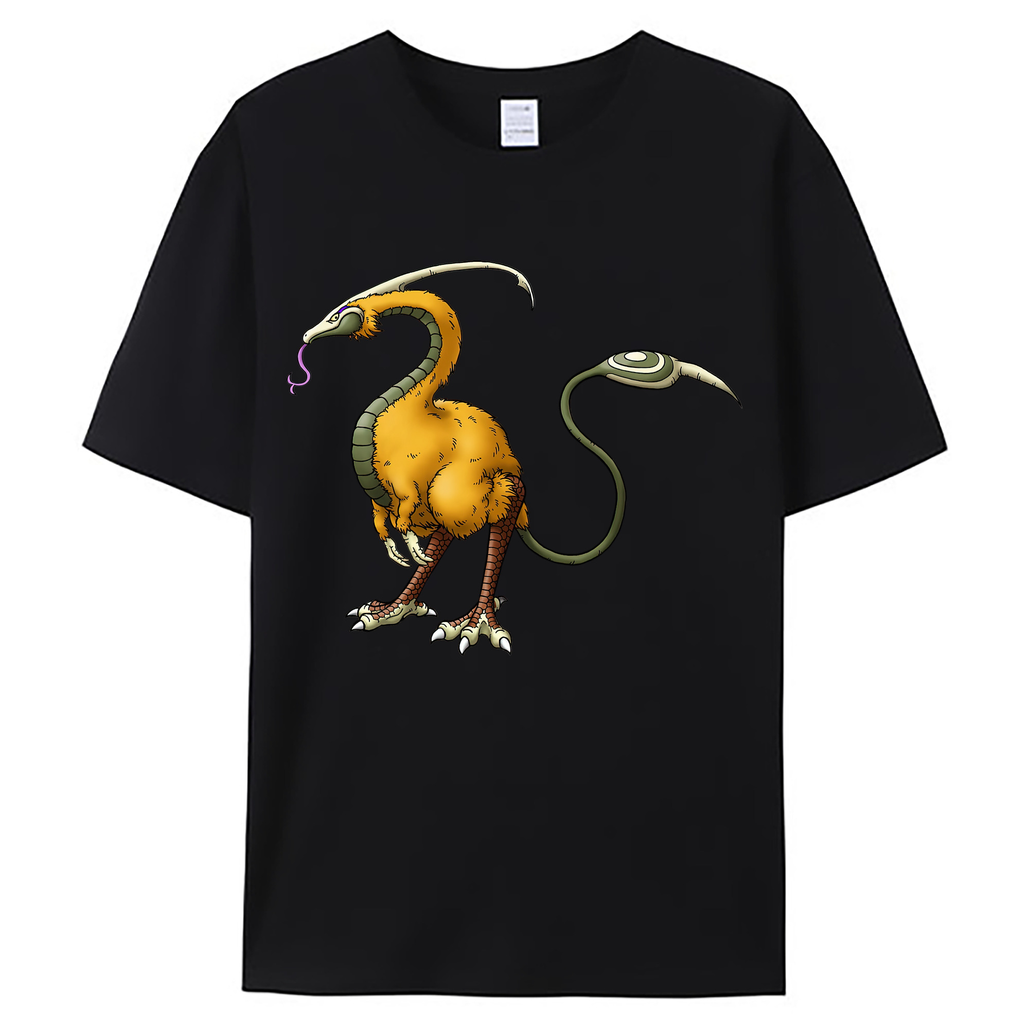 （画像用） ドラゴンクエスト Doragon Kuesuto Dragon Quest 綿100％ メンズ半袖Tシャツ｜肌触りやわらか＆通気性