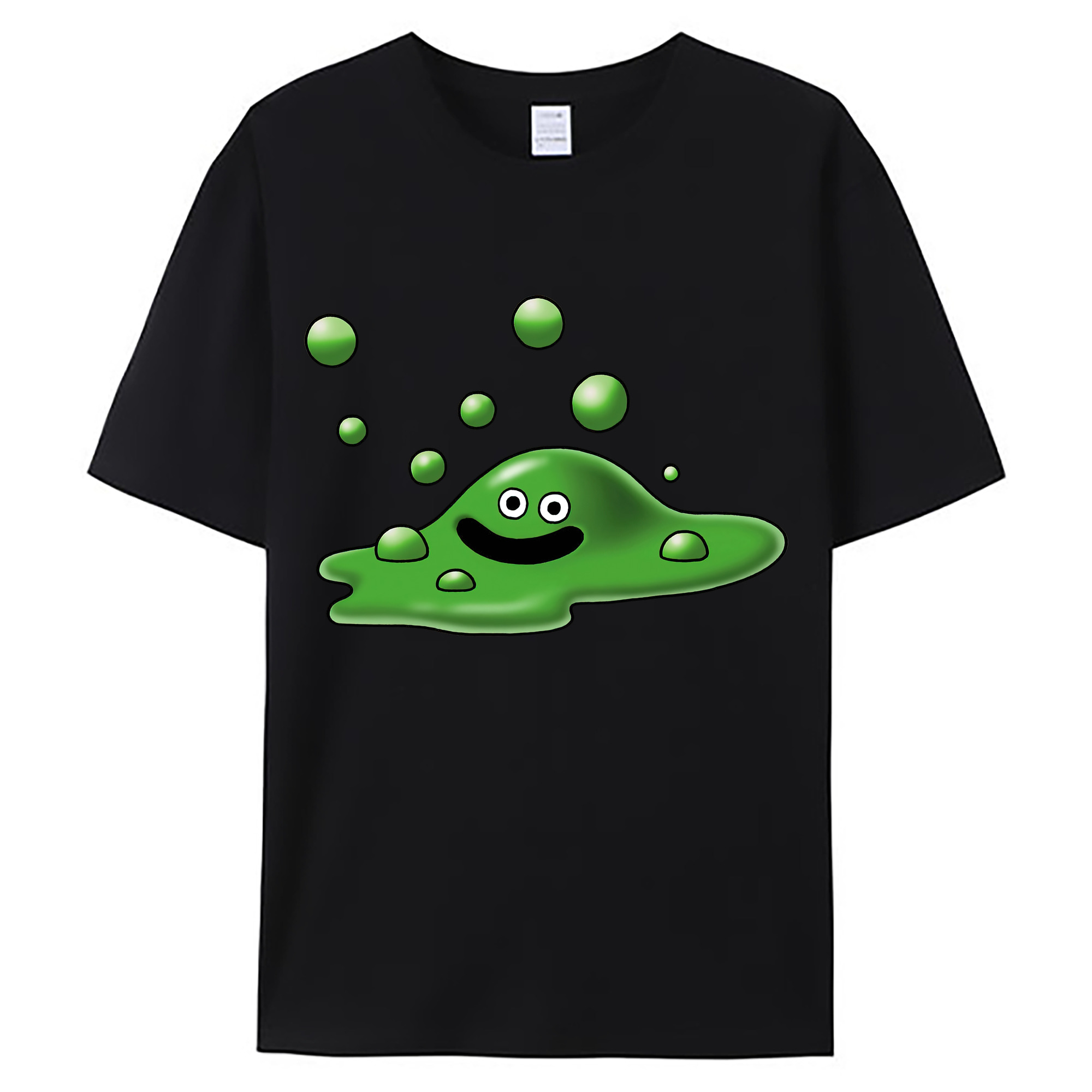 （画像用） ドラゴンクエスト Doragon Kuesuto Dragon Quest 綿100％ メンズ半袖Tシャツ｜肌触りやわらか＆通気性