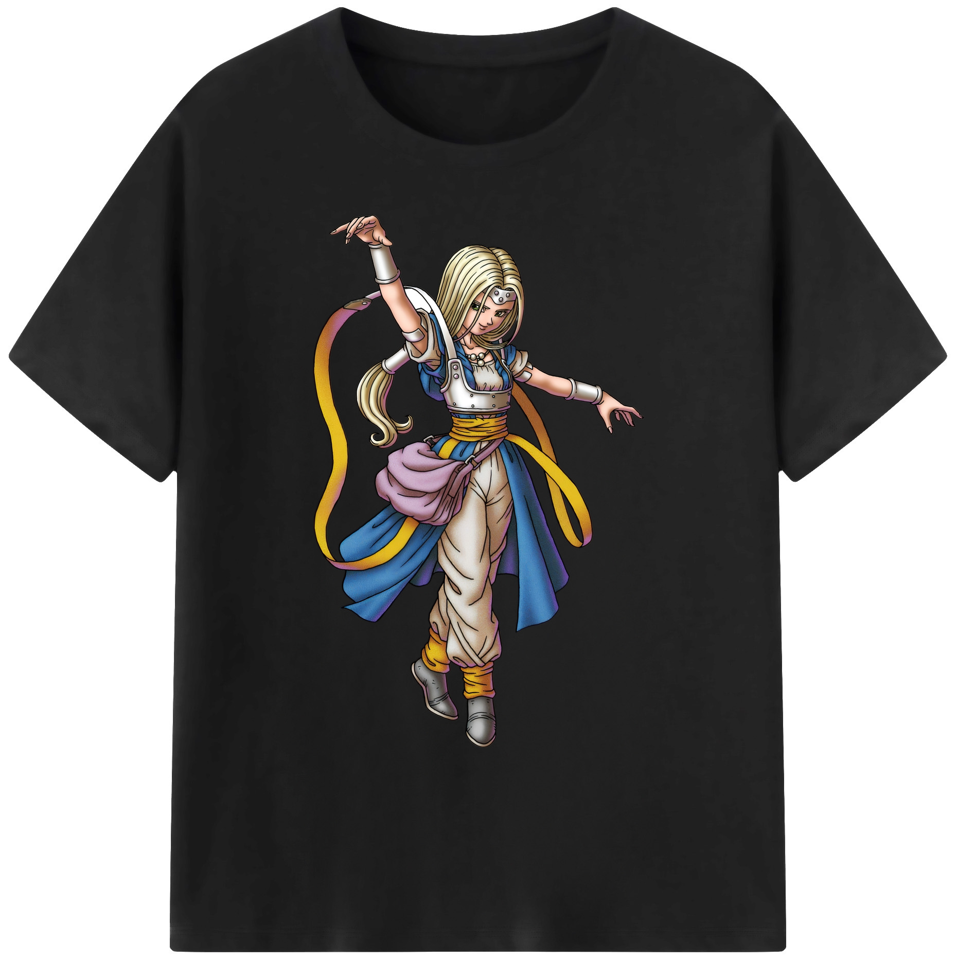 （画像用） ドラゴンクエスト Doragon Kuesuto Dragon Quest 綿100％ メンズ半袖Tシャツ｜肌触りやわらか＆通気性