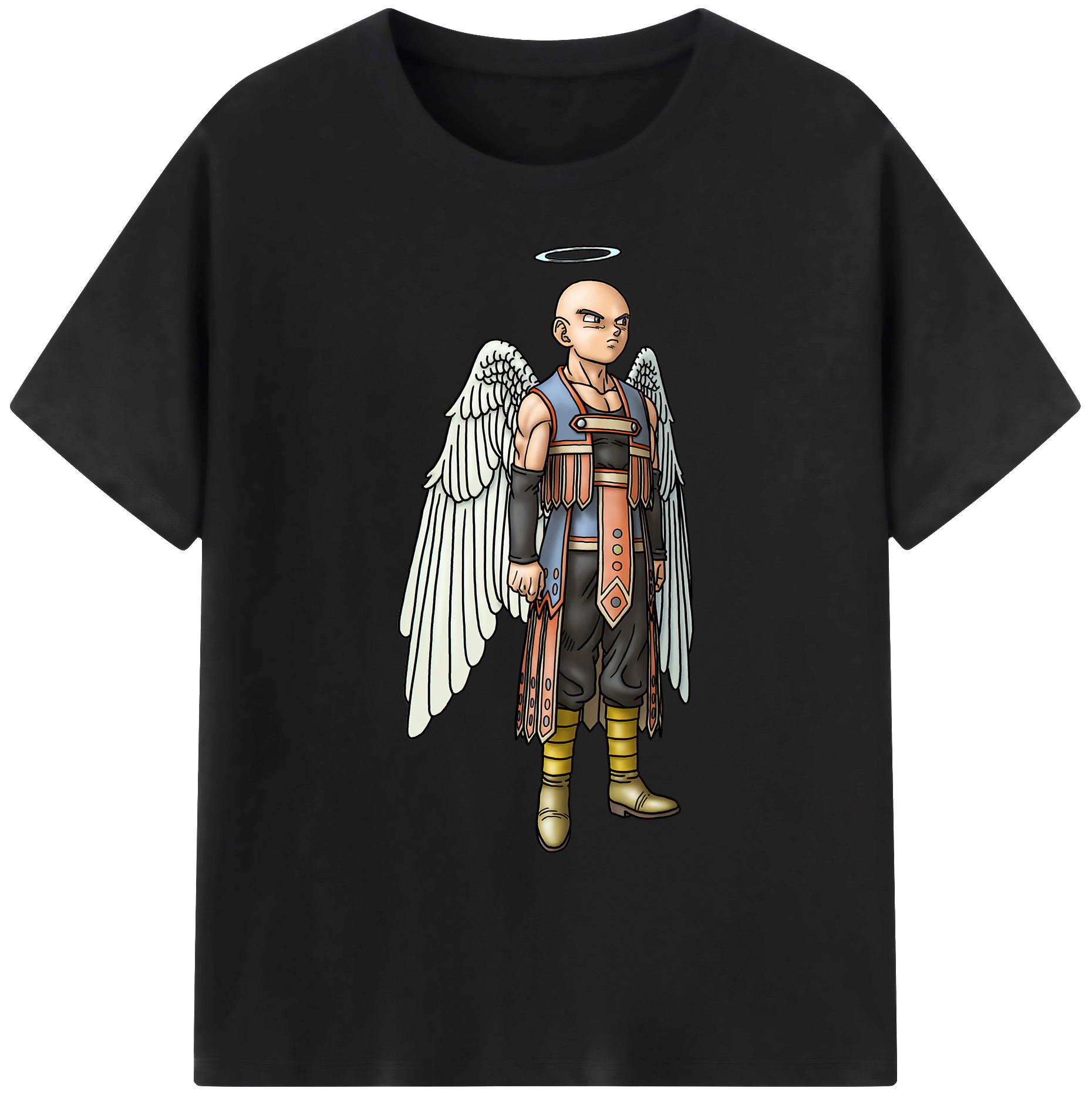 （画像用） ドラゴンクエスト Doragon Kuesuto Dragon Quest 綿100％ メンズ半袖Tシャツ｜肌触りやわらか＆通気性