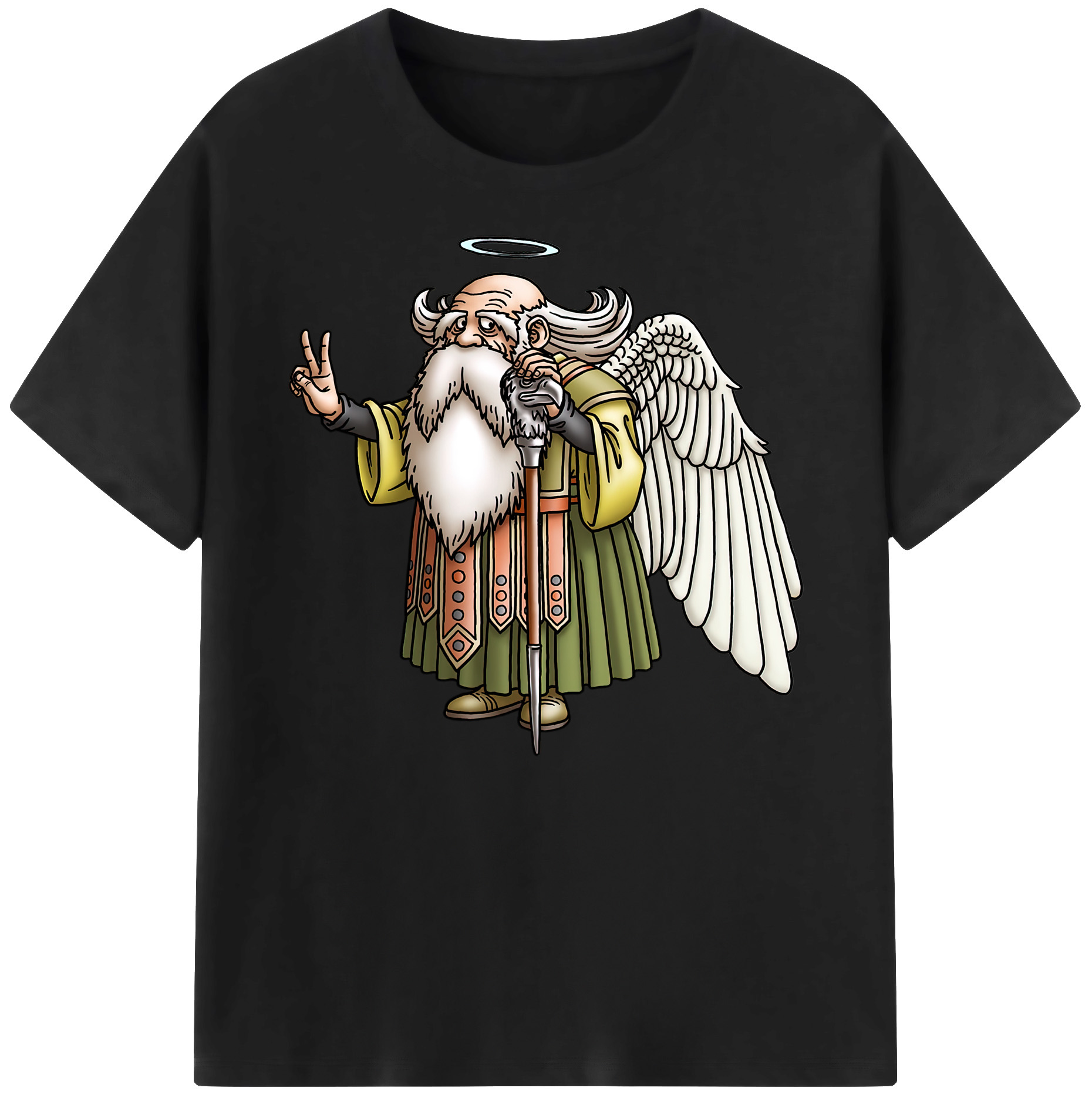 （画像用） ドラゴンクエスト Doragon Kuesuto Dragon Quest 綿100％ メンズ半袖Tシャツ｜肌触りやわらか＆通気性