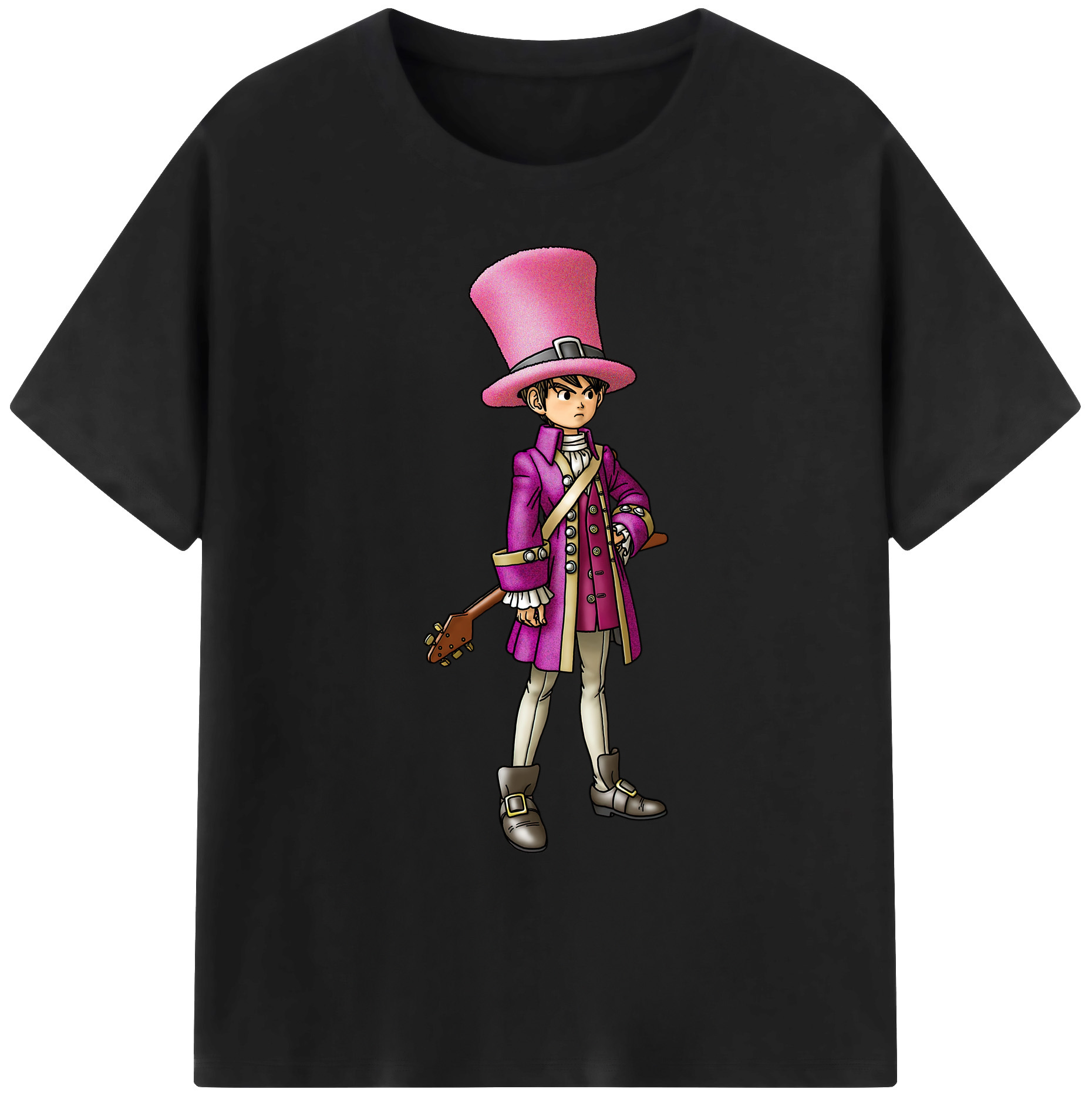 （画像用） ドラゴンクエスト Doragon Kuesuto Dragon Quest 綿100％ メンズ半袖Tシャツ｜肌触りやわらか＆通気性
