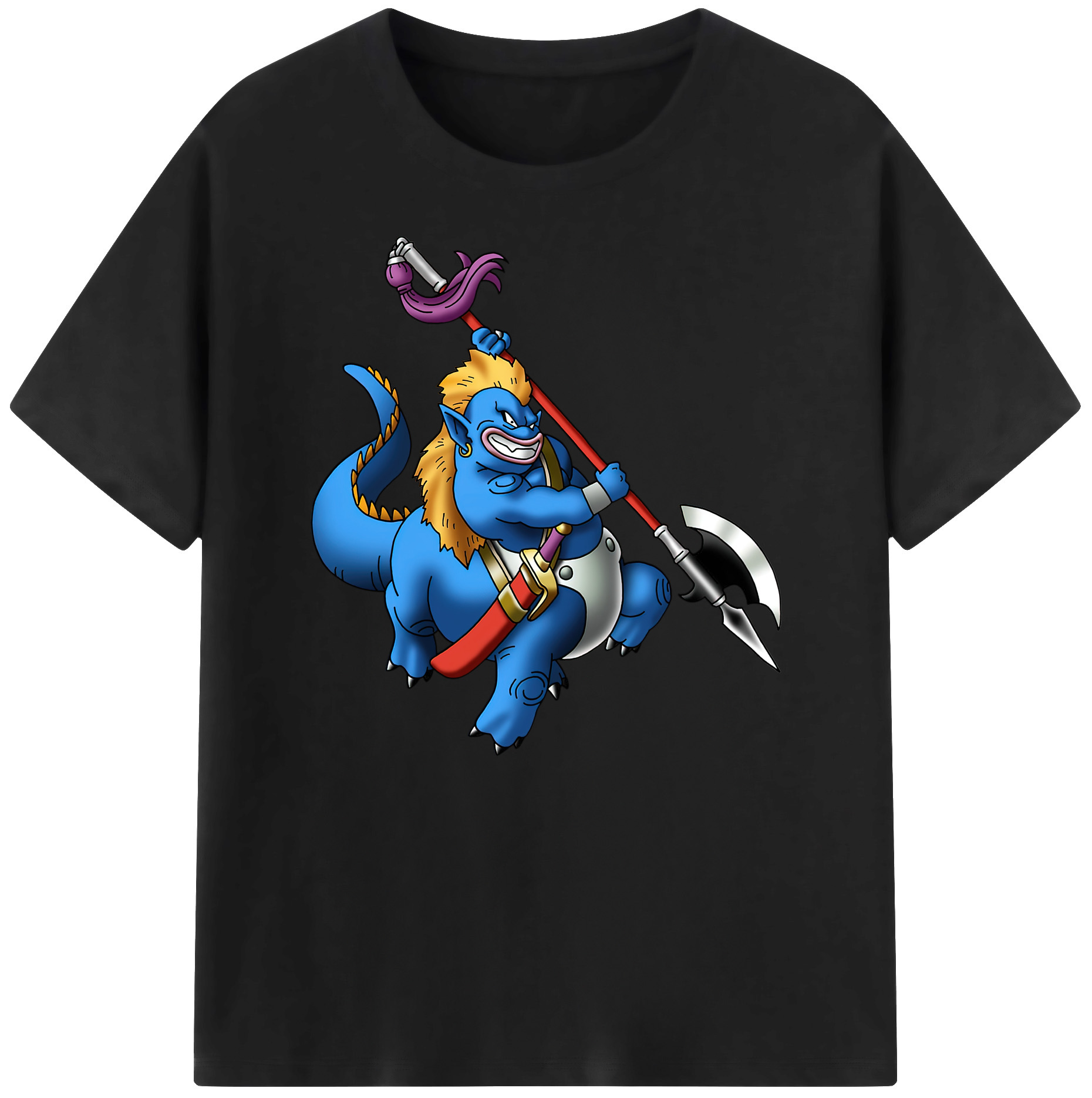 （画像用） ドラゴンクエスト Doragon Kuesuto Dragon Quest 綿100％ メンズ半袖Tシャツ｜肌触りやわらか＆通気性