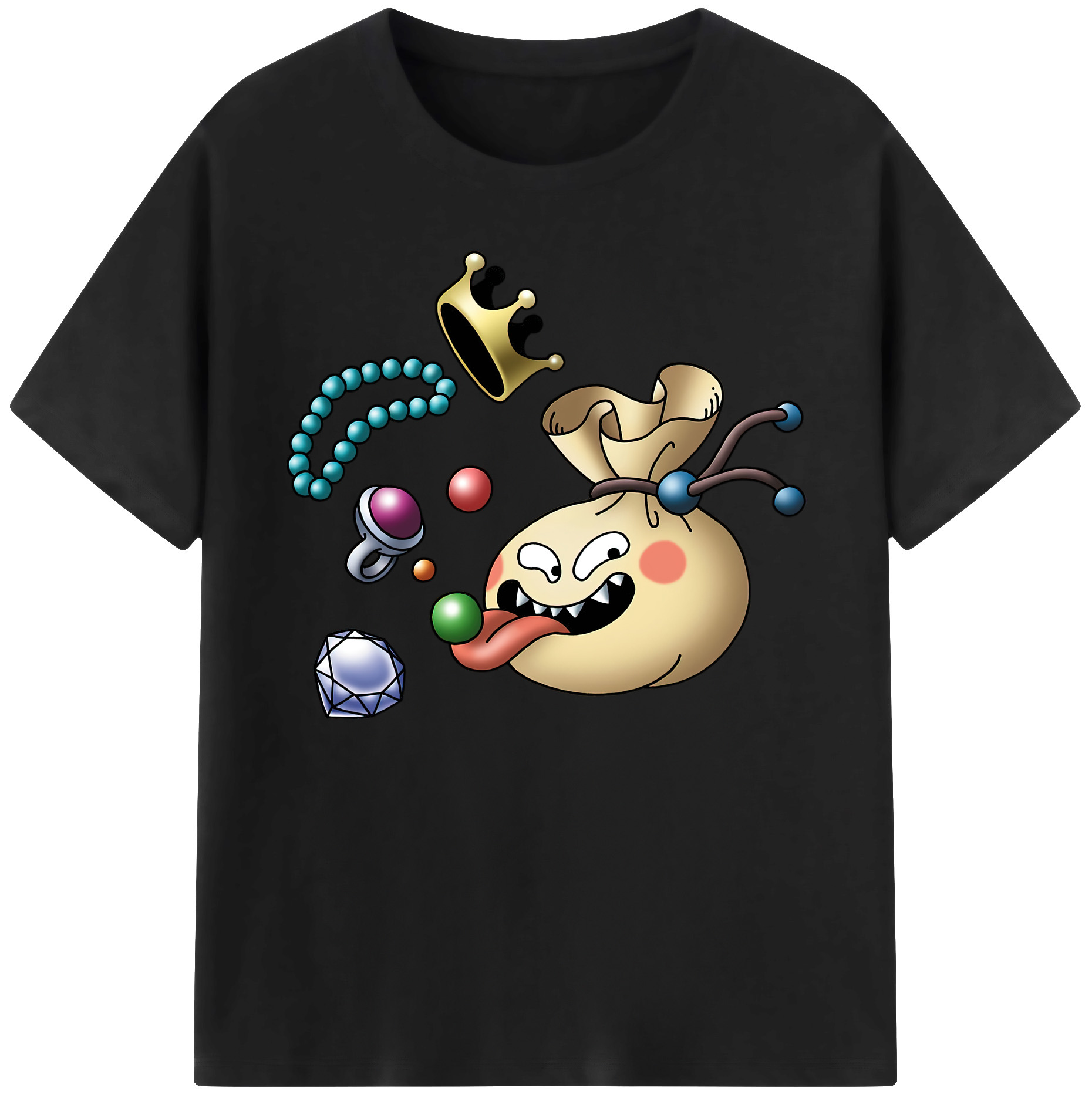 （画像用） ドラゴンクエスト Doragon Kuesuto Dragon Quest 綿100％ メンズ半袖Tシャツ｜肌触りやわらか＆通気性