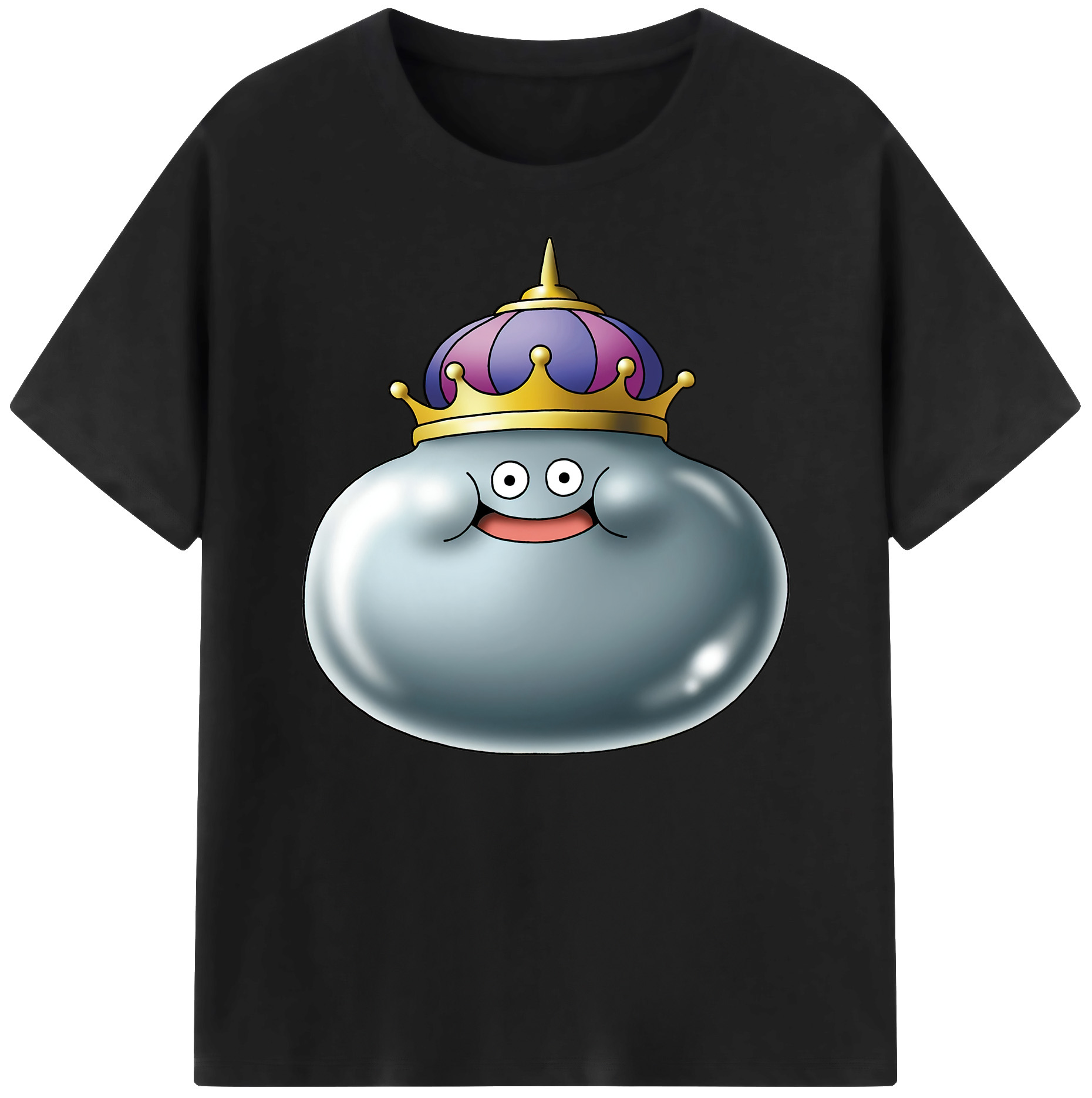 （画像用） ドラゴンクエスト Doragon Kuesuto Dragon Quest 綿100％ メンズ半袖Tシャツ｜肌触りやわらか＆通気性