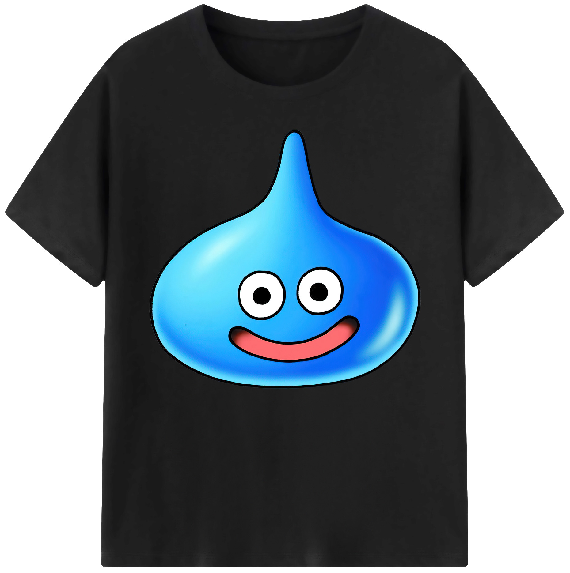 （画像用） ドラゴンクエスト Doragon Kuesuto Dragon Quest 綿100％ メンズ半袖Tシャツ｜肌触りやわらか＆通気性