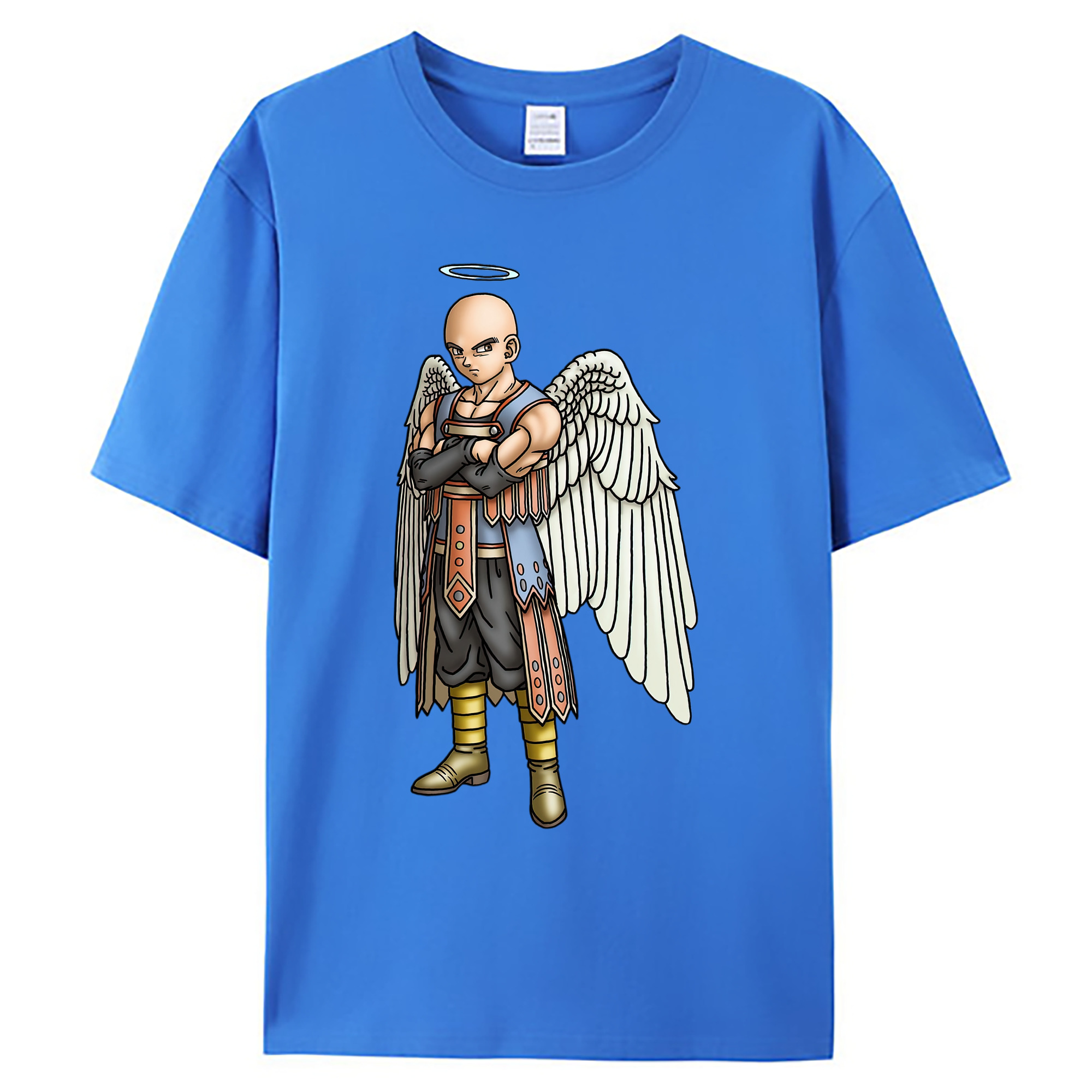 （画像用） ドラゴンクエスト Doragon Kuesuto Dragon Quest 綿100％ メンズ半袖Tシャツ｜肌触りやわらか＆通気性