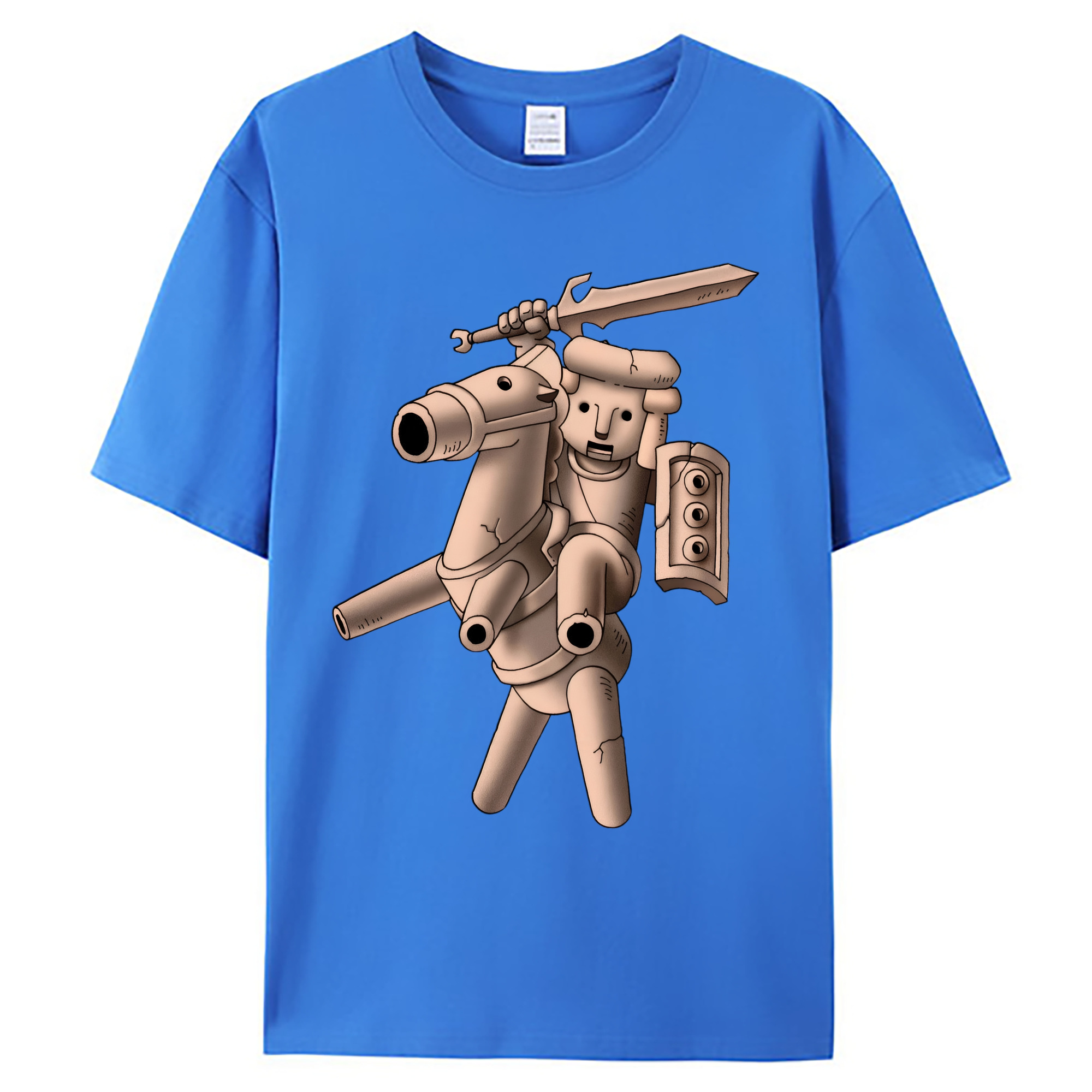 （画像用） ドラゴンクエスト Doragon Kuesuto Dragon Quest 綿100％ メンズ半袖Tシャツ｜肌触りやわらか＆通気性