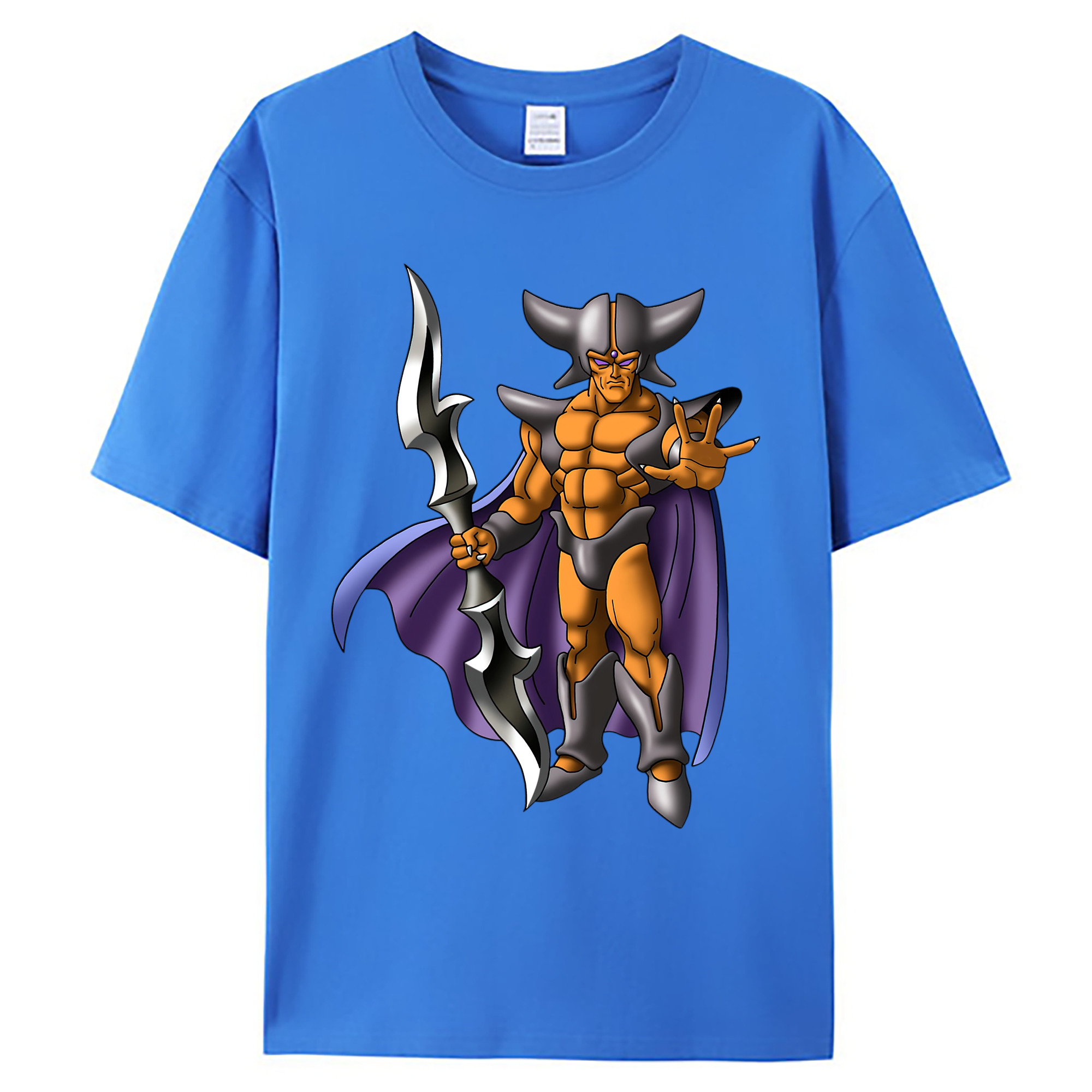 （画像用） ドラゴンクエスト Doragon Kuesuto Dragon Quest 綿100％ メンズ半袖Tシャツ｜肌触りやわらか＆通気性