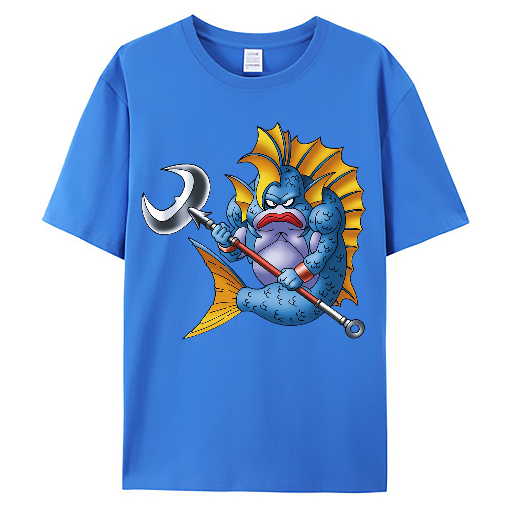 （画像用） ドラゴンクエスト Doragon Kuesuto Dragon Quest 綿100％ メンズ半袖Tシャツ｜肌触りやわらか＆通気性