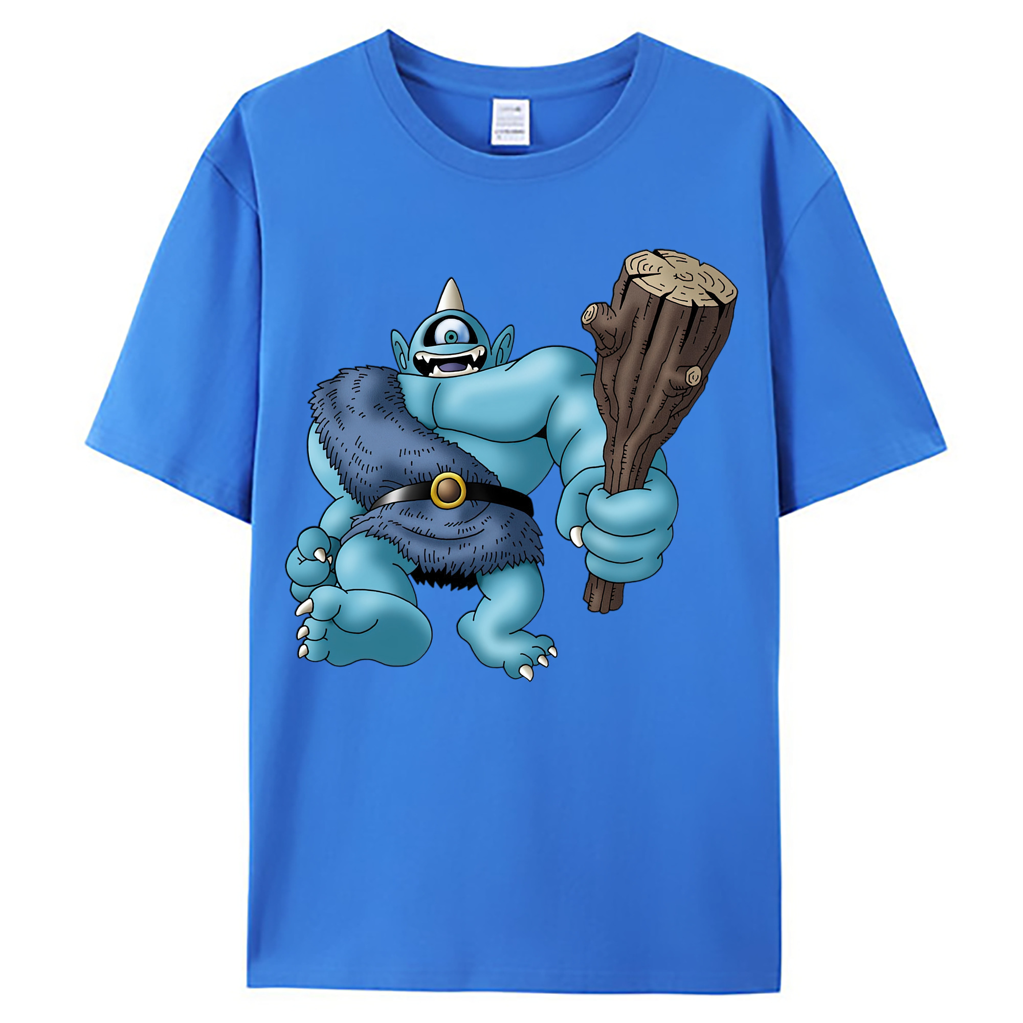 （画像用） ドラゴンクエスト Doragon Kuesuto Dragon Quest 綿100％ メンズ半袖Tシャツ｜肌触りやわらか＆通気性