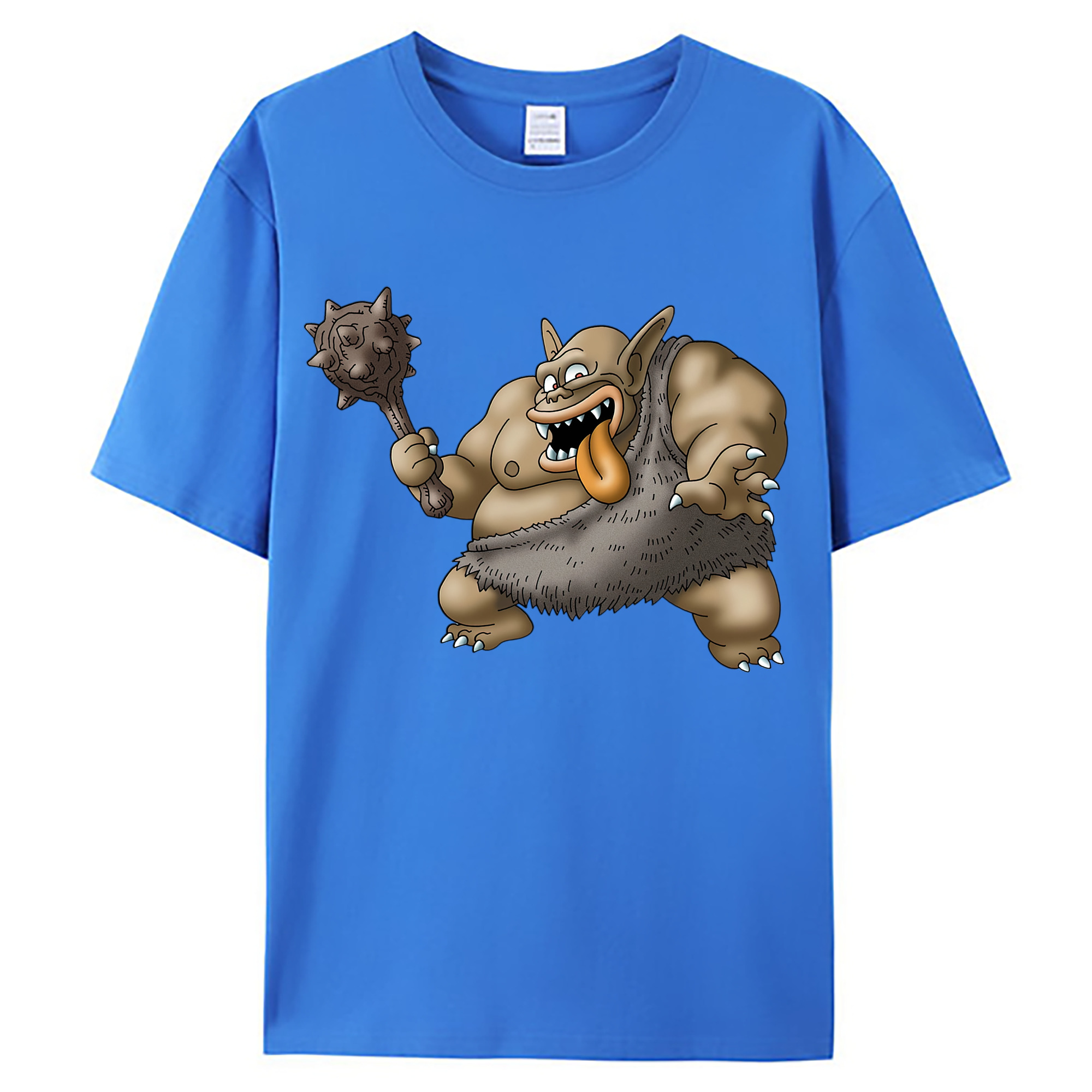 （画像用） ドラゴンクエスト Doragon Kuesuto Dragon Quest 綿100％ メンズ半袖Tシャツ｜肌触りやわらか＆通気性