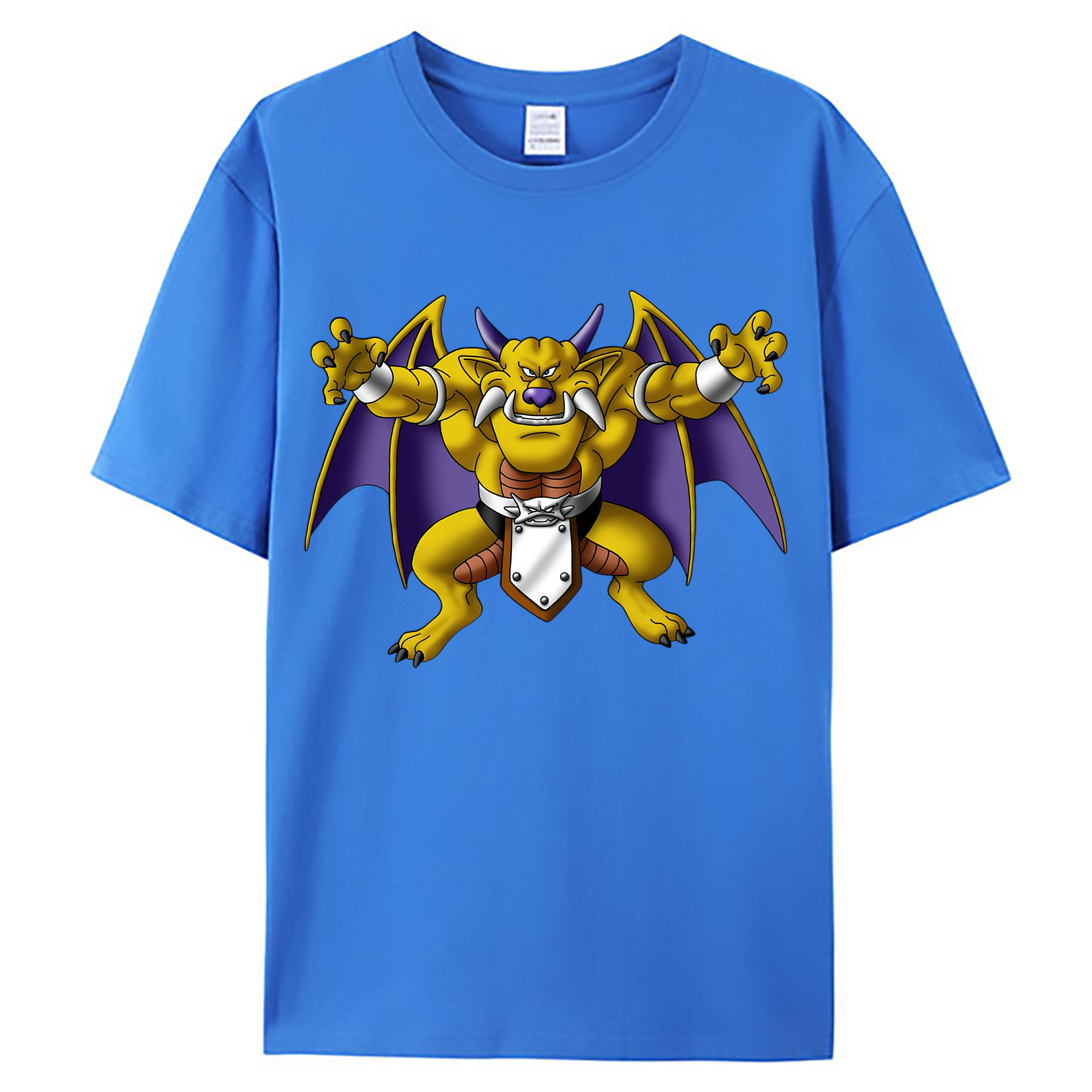 （画像用） ドラゴンクエスト Doragon Kuesuto Dragon Quest 綿100％ メンズ半袖Tシャツ｜肌触りやわらか＆通気性