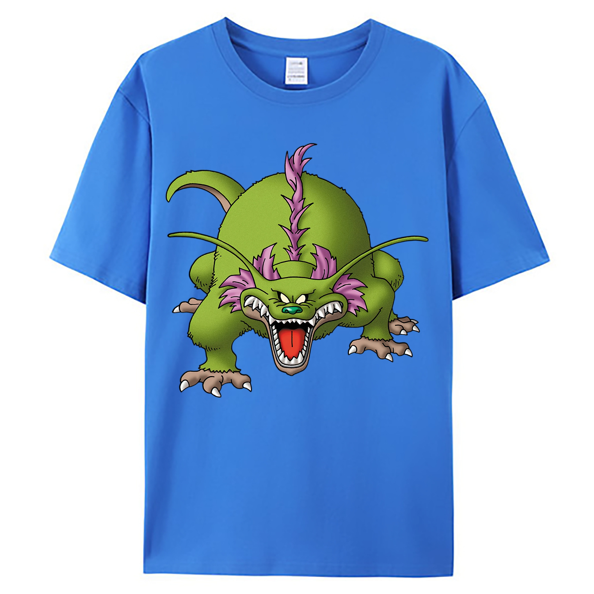 （画像用） ドラゴンクエスト Doragon Kuesuto Dragon Quest 綿100％ メンズ半袖Tシャツ｜肌触りやわらか＆通気性