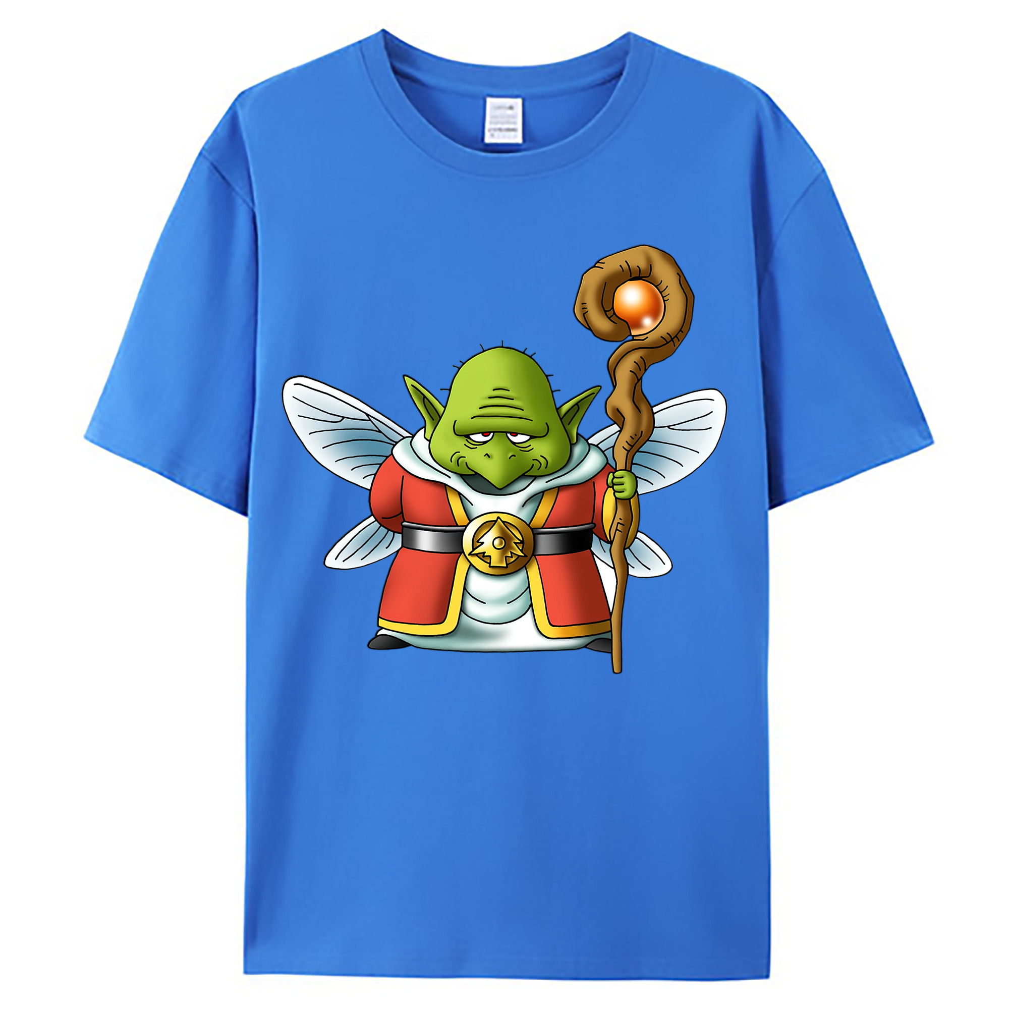 （画像用） ドラゴンクエスト Doragon Kuesuto Dragon Quest 綿100％ メンズ半袖Tシャツ｜肌触りやわらか＆通気性