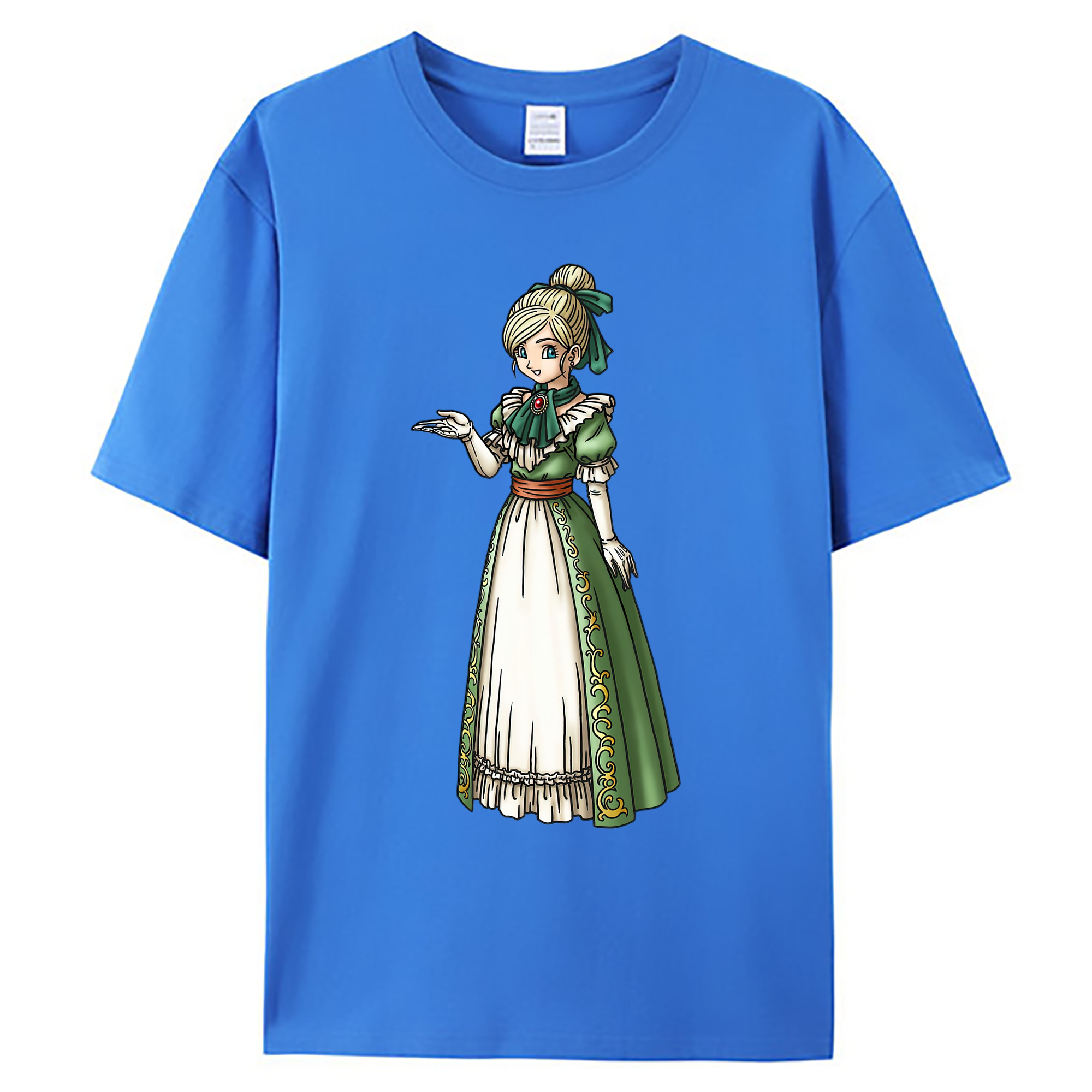 （画像用） ドラゴンクエスト Doragon Kuesuto Dragon Quest 綿100％ メンズ半袖Tシャツ｜肌触りやわらか＆通気性