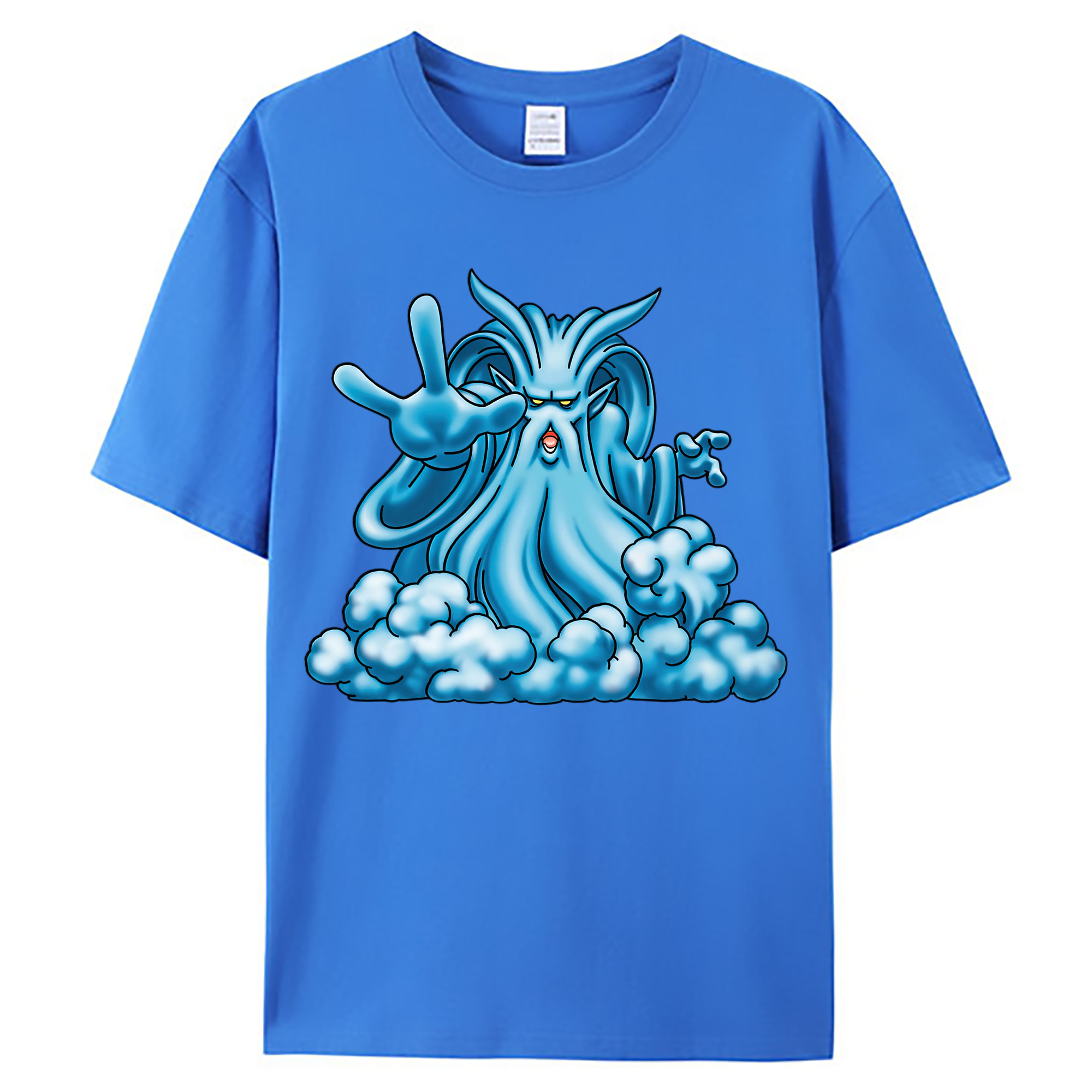 （画像用） ドラゴンクエスト Doragon Kuesuto Dragon Quest 綿100％ メンズ半袖Tシャツ｜肌触りやわらか＆通気性