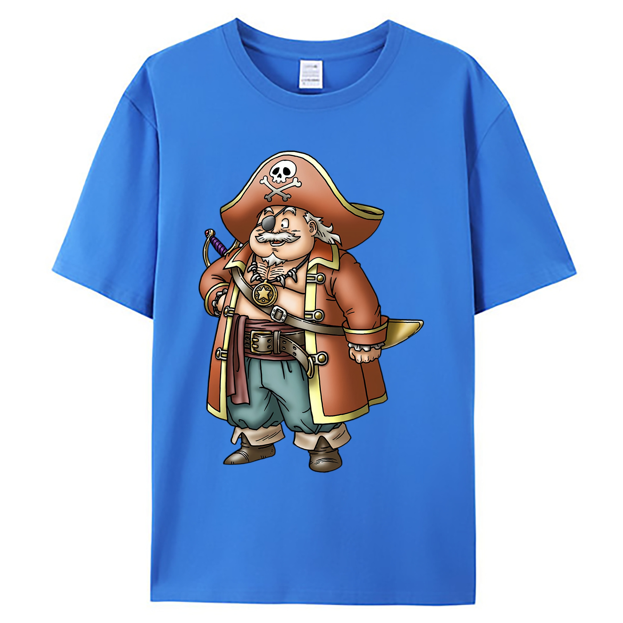 （画像用） ドラゴンクエスト Doragon Kuesuto Dragon Quest 綿100％ メンズ半袖Tシャツ｜肌触りやわらか＆通気性