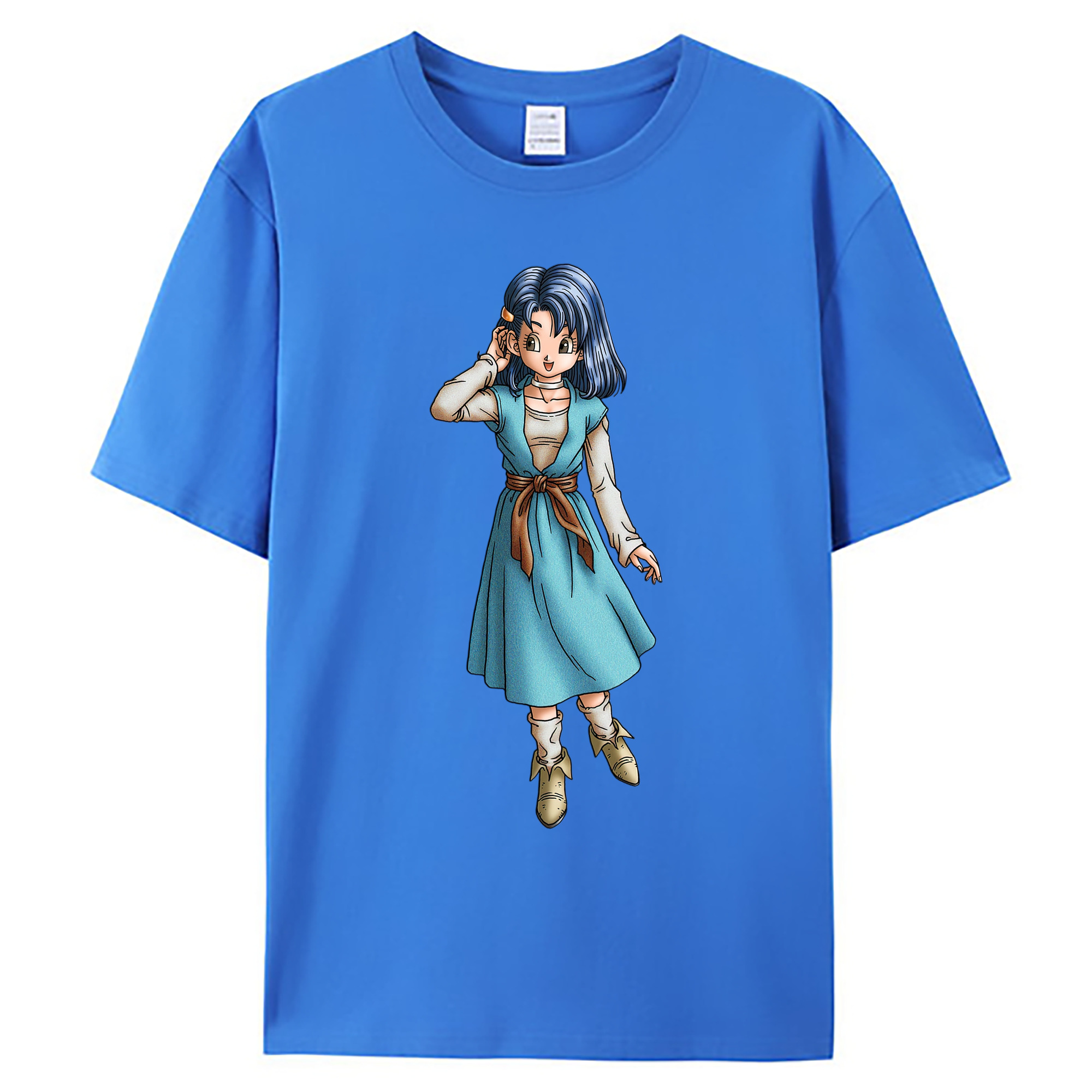 （画像用） ドラゴンクエスト Doragon Kuesuto Dragon Quest 綿100％ メンズ半袖Tシャツ｜肌触りやわらか＆通気性
