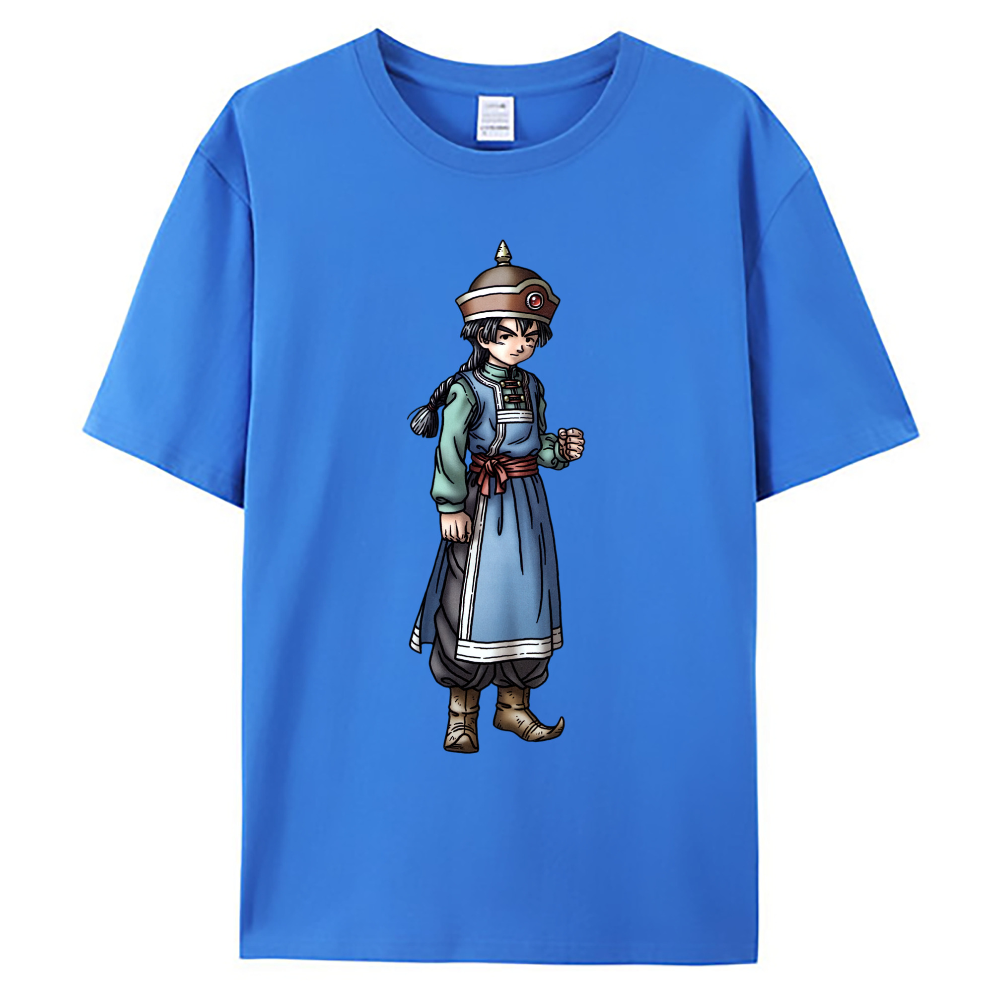 （画像用） ドラゴンクエスト Doragon Kuesuto Dragon Quest 綿100％ メンズ半袖Tシャツ｜肌触りやわらか＆通気性