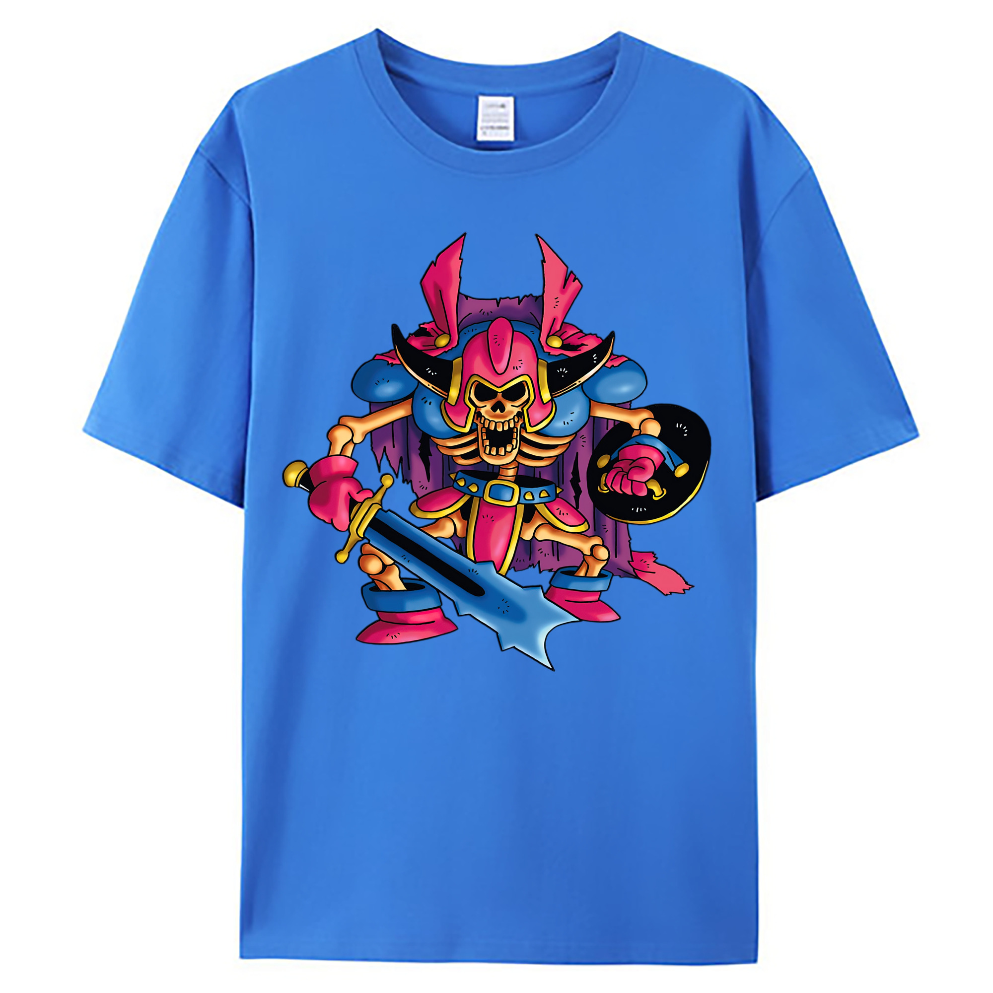 （画像用） ドラゴンクエスト Doragon Kuesuto Dragon Quest 綿100％ メンズ半袖Tシャツ｜肌触りやわらか＆通気性