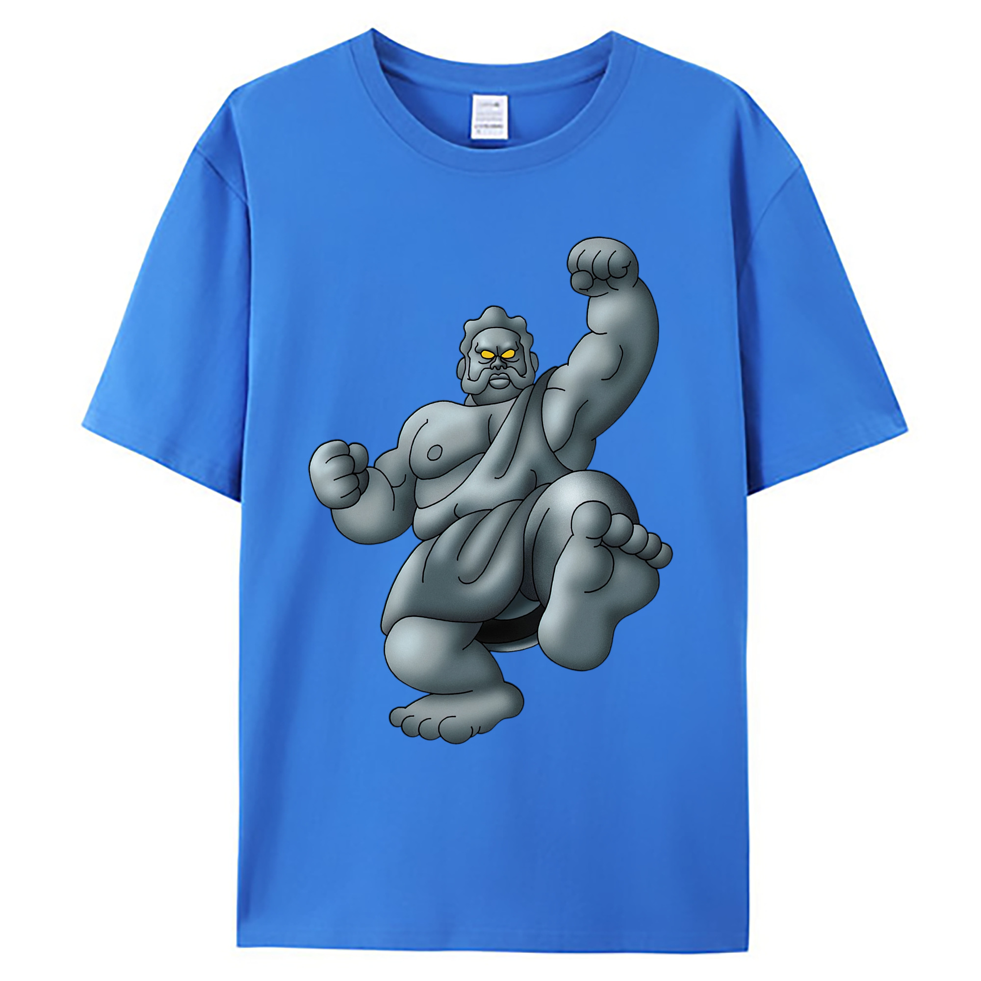 （画像用） ドラゴンクエスト Doragon Kuesuto Dragon Quest 綿100％ メンズ半袖Tシャツ｜肌触りやわらか＆通気性