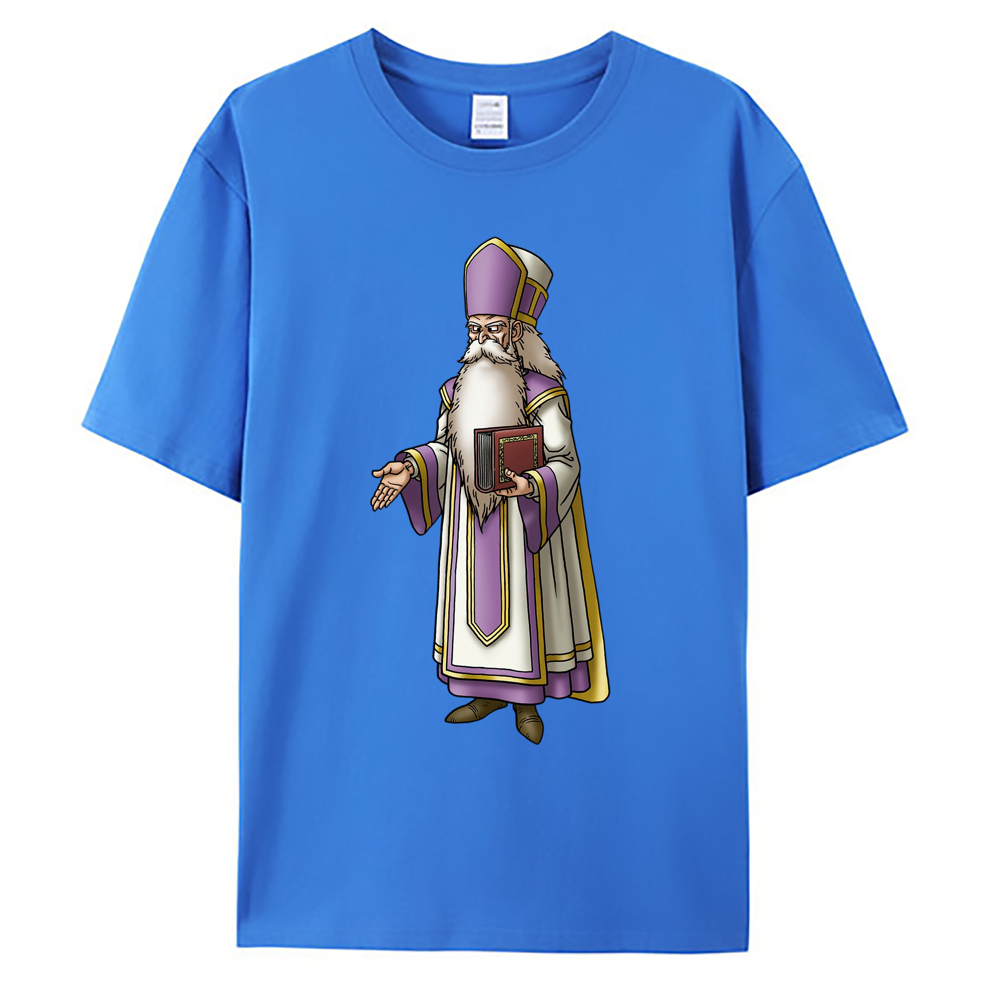 （画像用） ドラゴンクエスト Doragon Kuesuto Dragon Quest 綿100％ メンズ半袖Tシャツ｜肌触りやわらか＆通気性