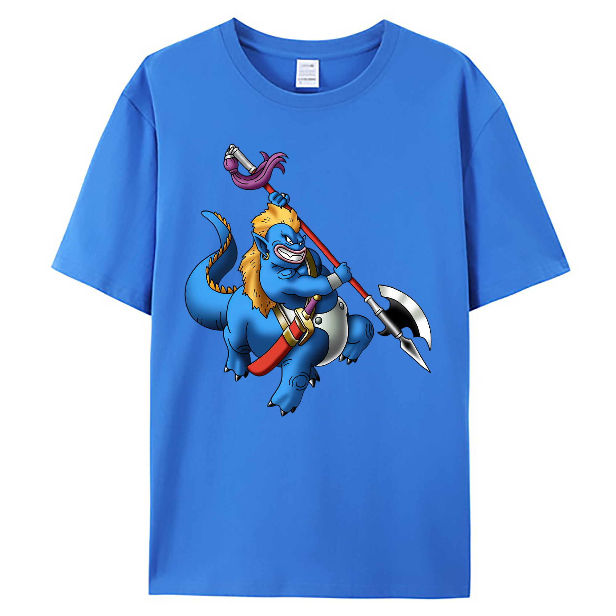 （画像用） ドラゴンクエスト Doragon Kuesuto Dragon Quest 綿100％ メンズ半袖Tシャツ｜肌触りやわらか＆通気性