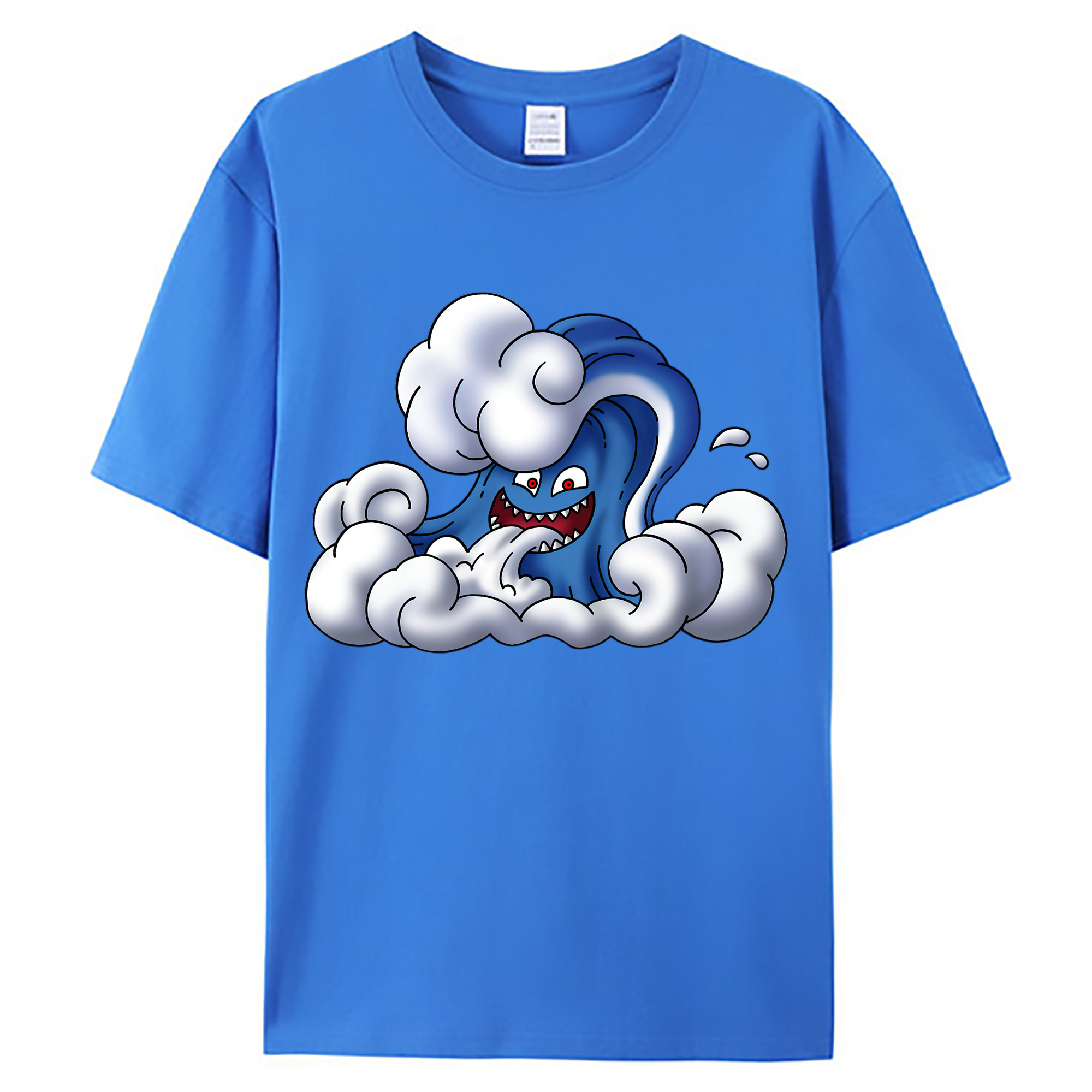 （画像用） ドラゴンクエスト Doragon Kuesuto Dragon Quest 綿100％ メンズ半袖Tシャツ｜肌触りやわらか＆通気性