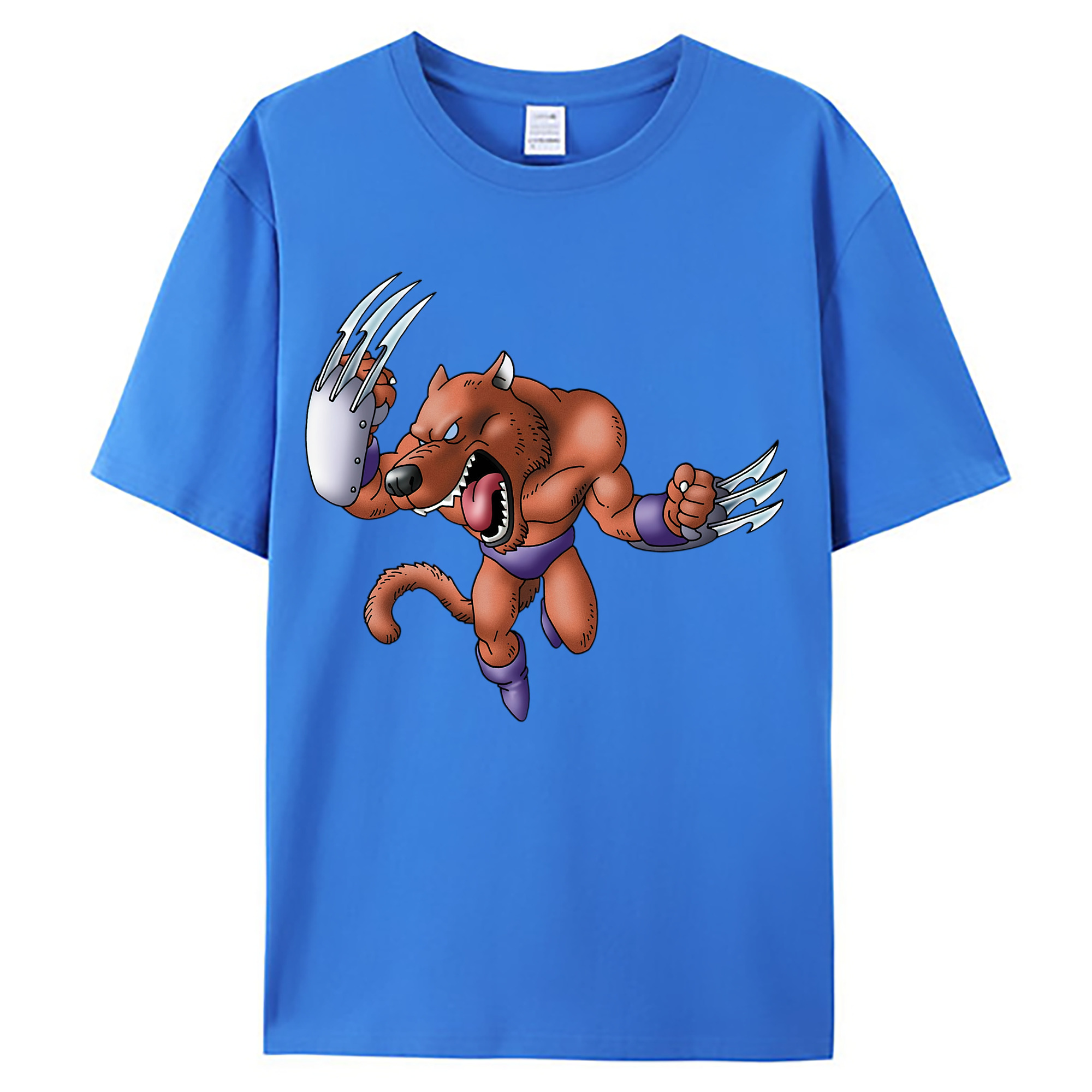 （画像用） ドラゴンクエスト Doragon Kuesuto Dragon Quest 綿100％ メンズ半袖Tシャツ｜肌触りやわらか＆通気性