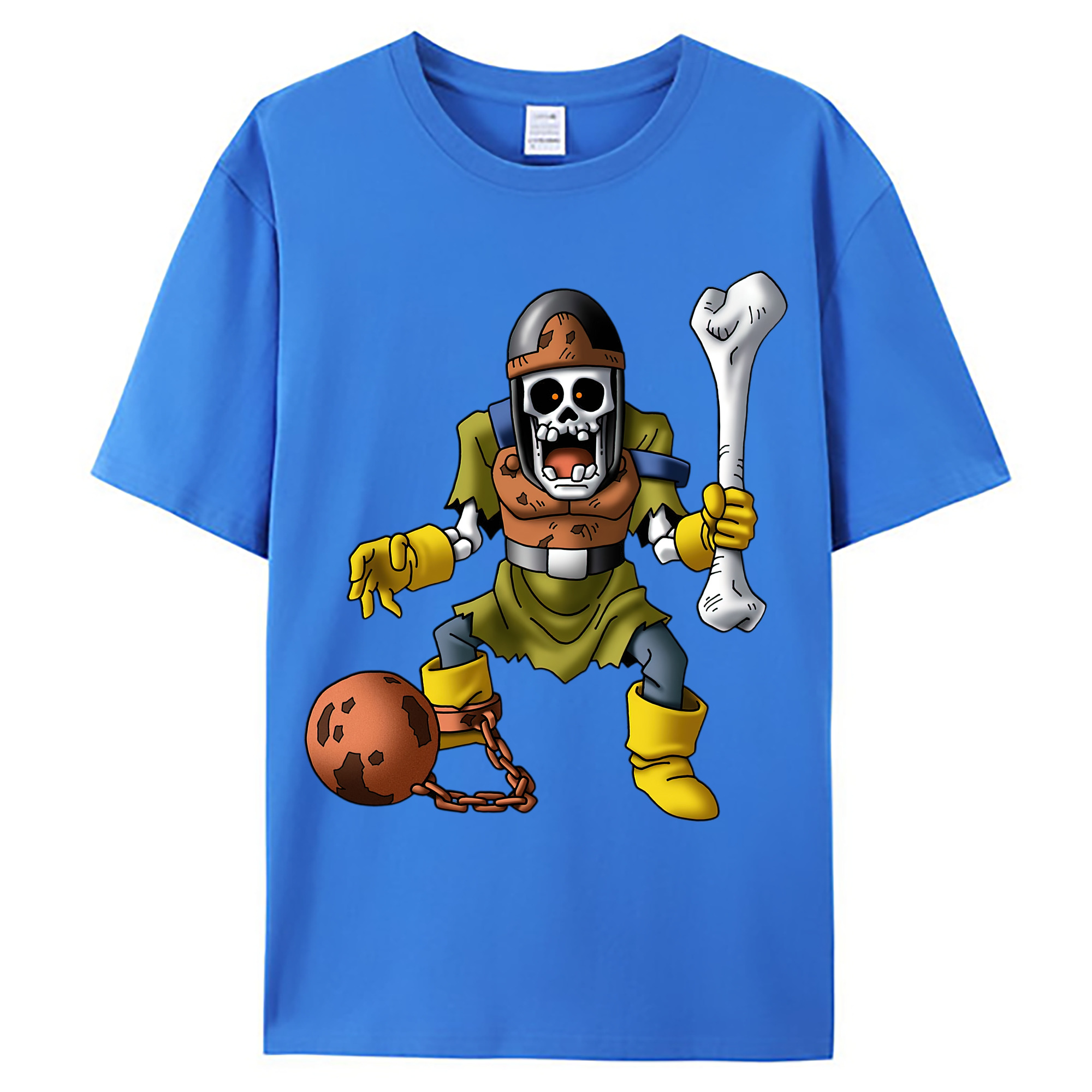 （画像用） ドラゴンクエスト Doragon Kuesuto Dragon Quest 綿100％ メンズ半袖Tシャツ｜肌触りやわらか＆通気性