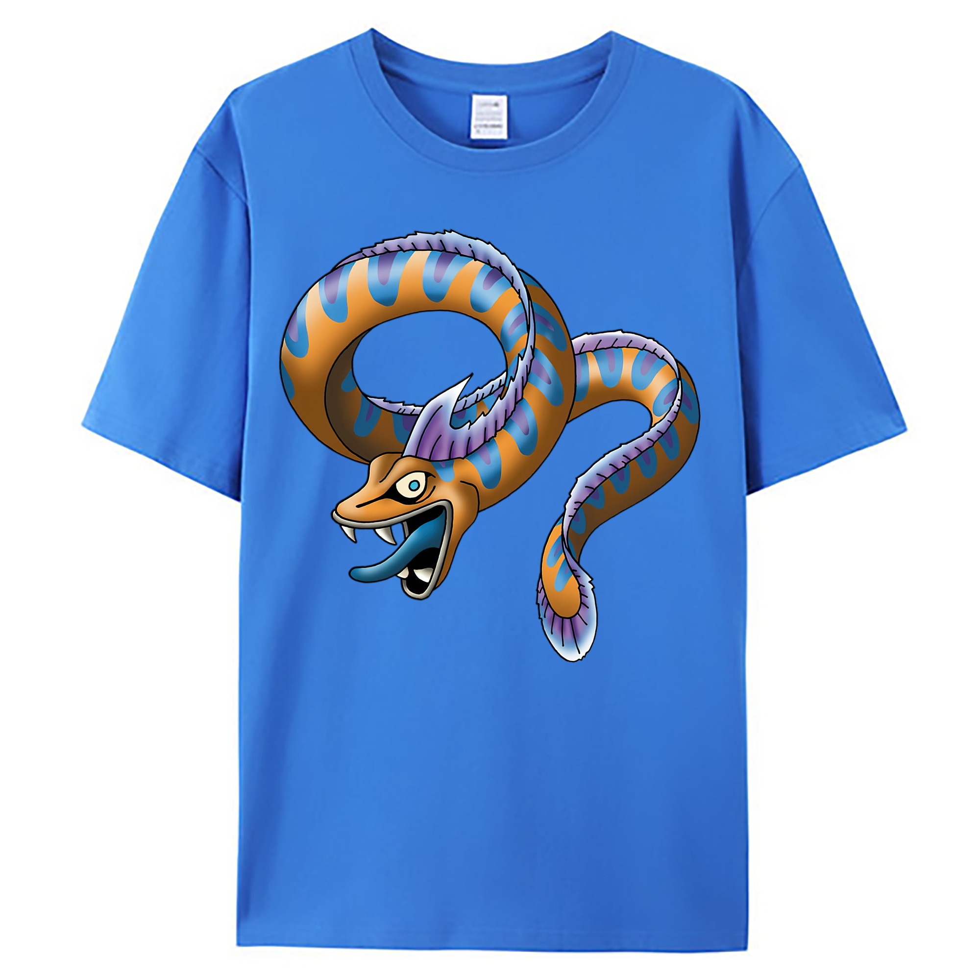 （画像用） ドラゴンクエスト Doragon Kuesuto Dragon Quest 綿100％ メンズ半袖Tシャツ｜肌触りやわらか＆通気性