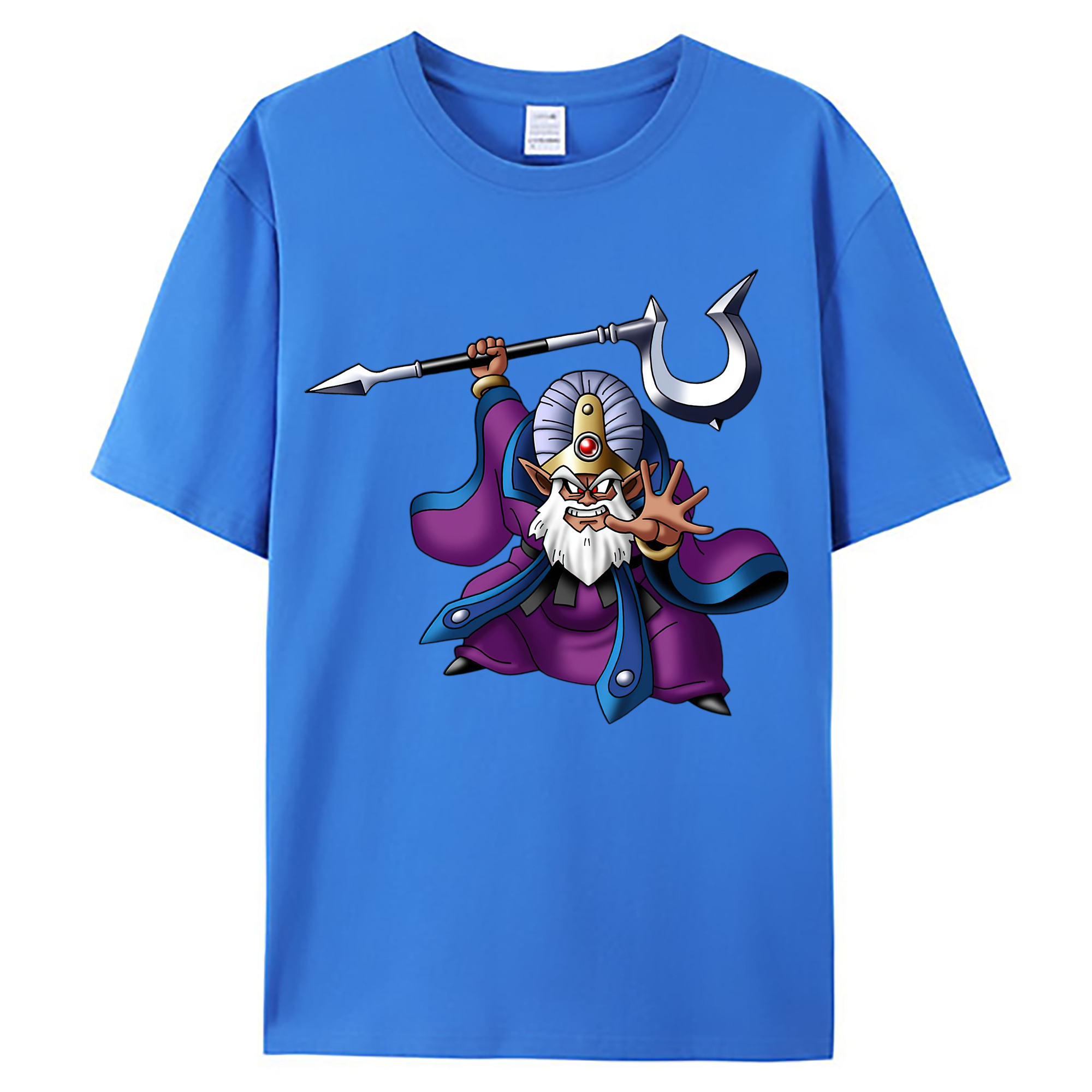 （画像用） ドラゴンクエスト Doragon Kuesuto Dragon Quest 綿100％ メンズ半袖Tシャツ｜肌触りやわらか＆通気性