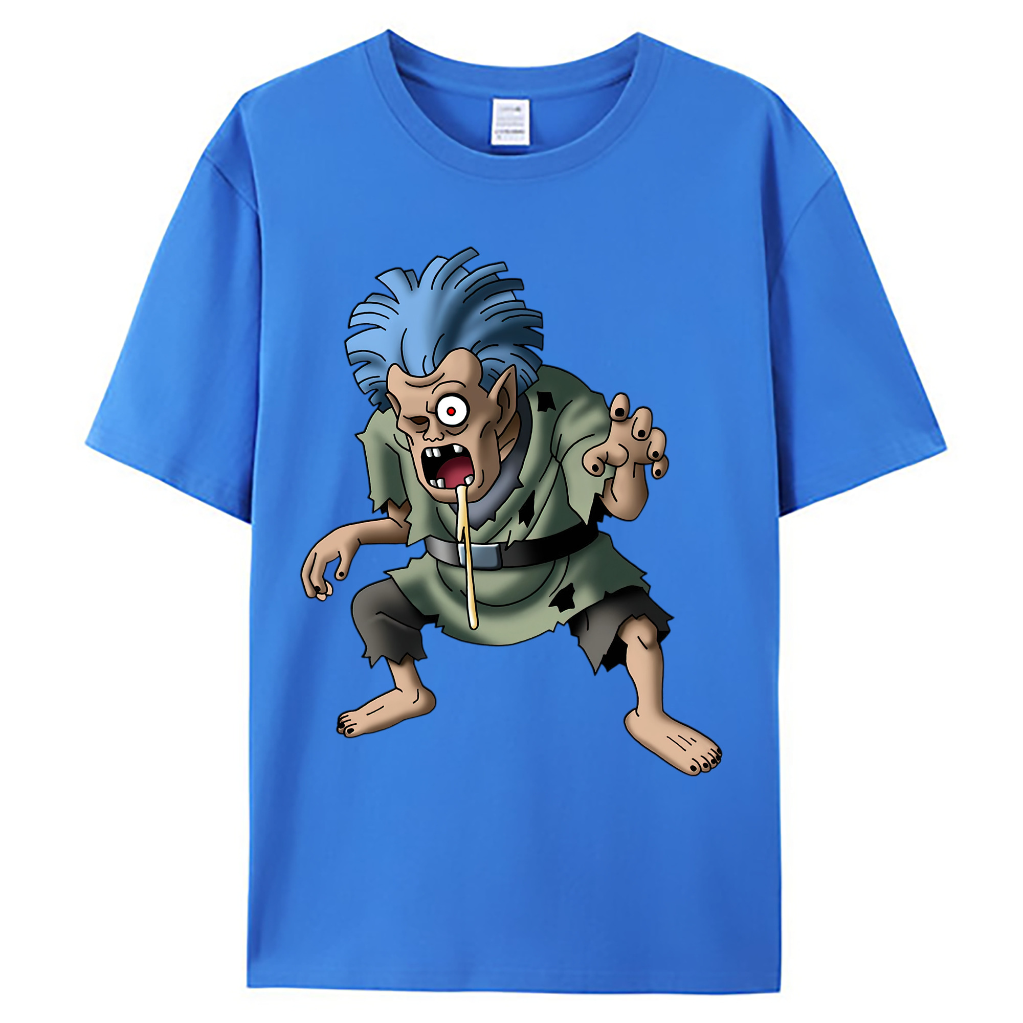 （画像用） ドラゴンクエスト Doragon Kuesuto Dragon Quest 綿100％ メンズ半袖Tシャツ｜肌触りやわらか＆通気性