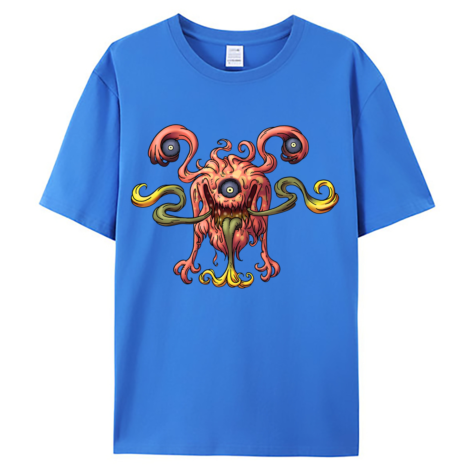 （画像用） ドラゴンクエスト Doragon Kuesuto Dragon Quest 綿100％ メンズ半袖Tシャツ｜肌触りやわらか＆通気性