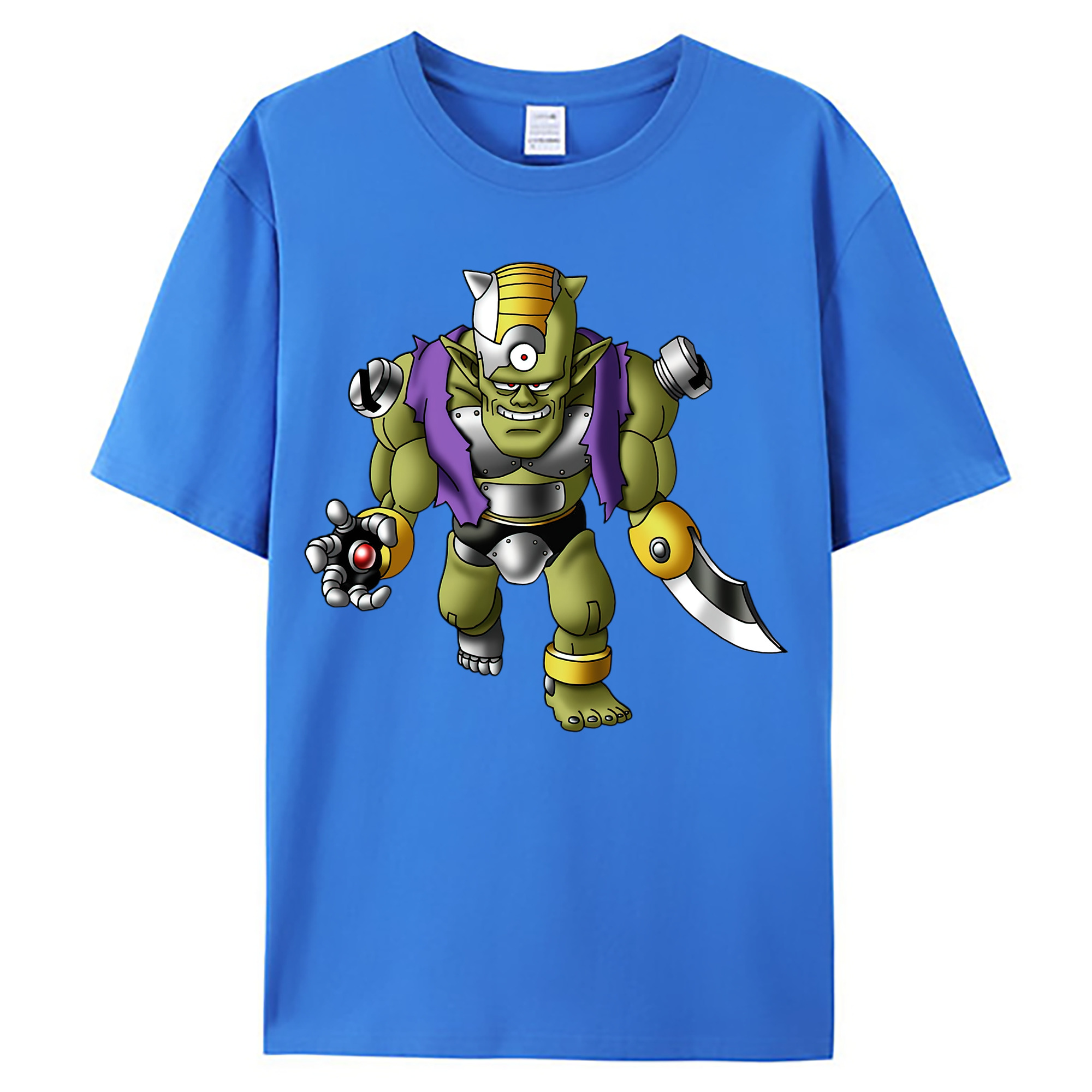 （画像用） ドラゴンクエスト Doragon Kuesuto Dragon Quest 綿100％ メンズ半袖Tシャツ｜肌触りやわらか＆通気性